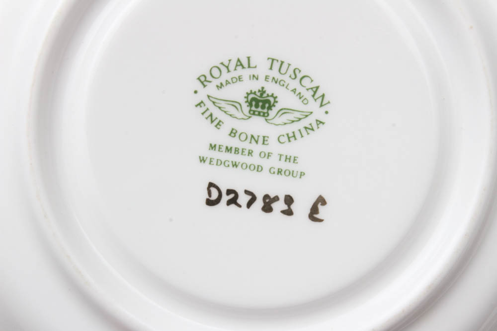 Gilt and White Dinnerware and Serveware Featuring Vista Alegre, Weimar, Haviland