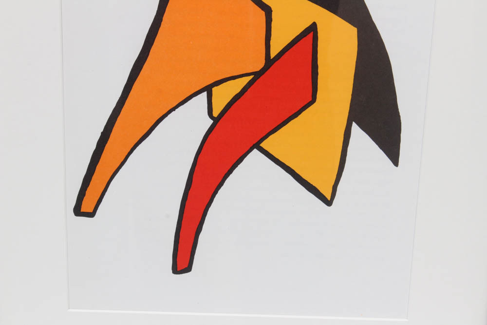 Alexander Calder Color Lithograph for "Derrière le Miroir"
