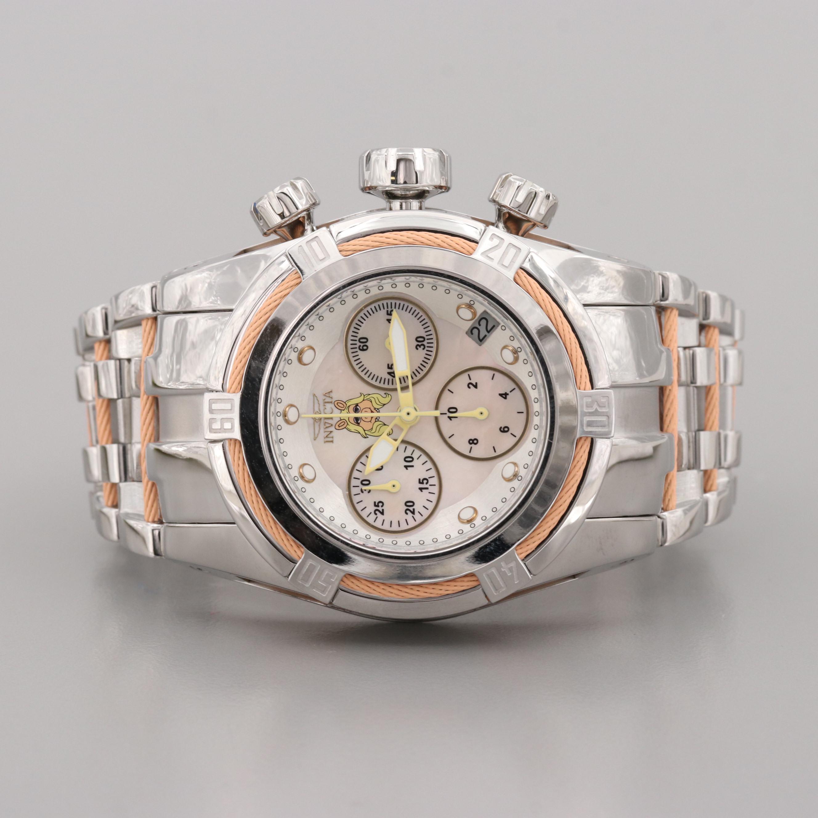 Invicta Bolt Zeus "The Muppets Limited" ST. Steel Quartz Chronograph Watch