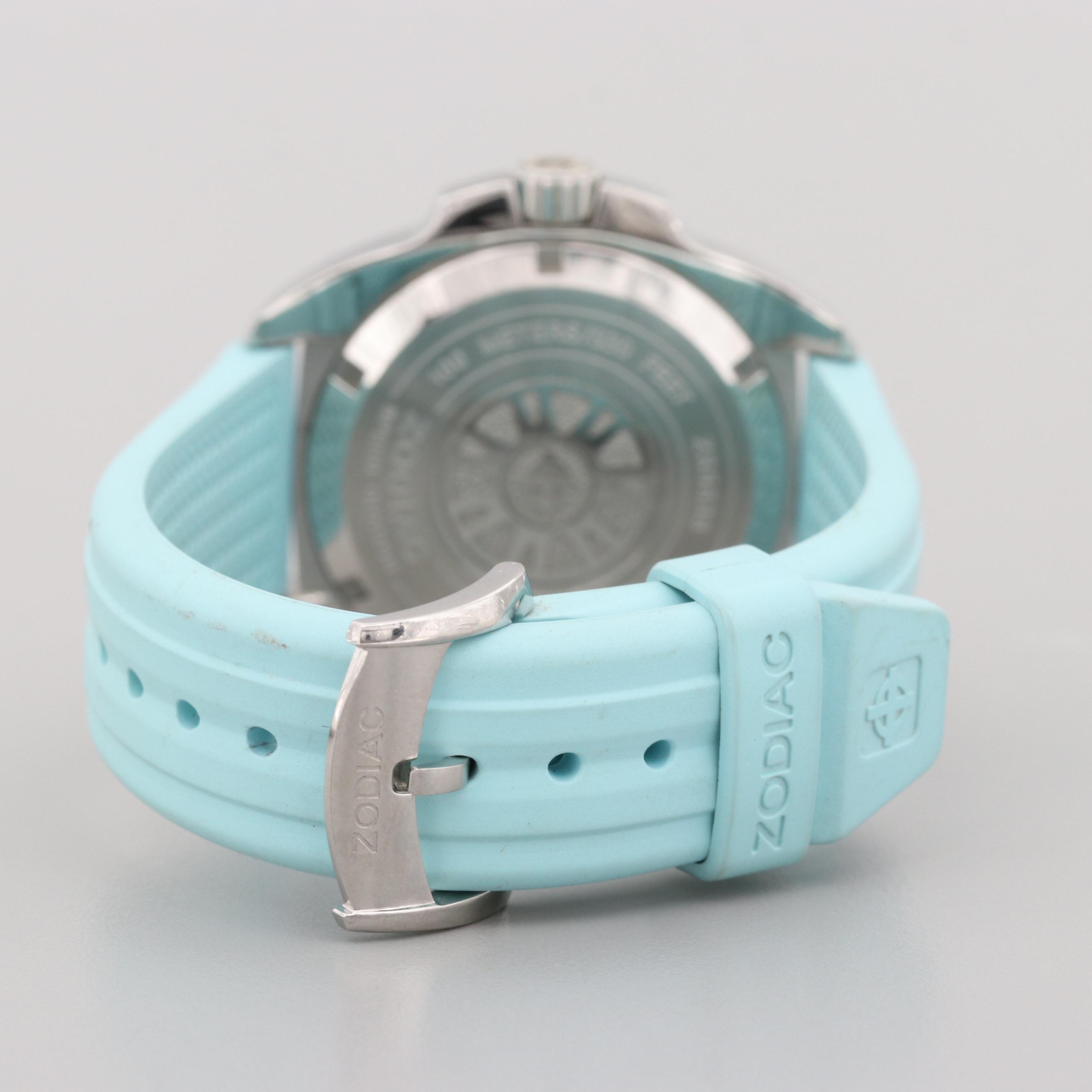 Zodiac Speed Dragon Quartz Watch With Day/Date Window