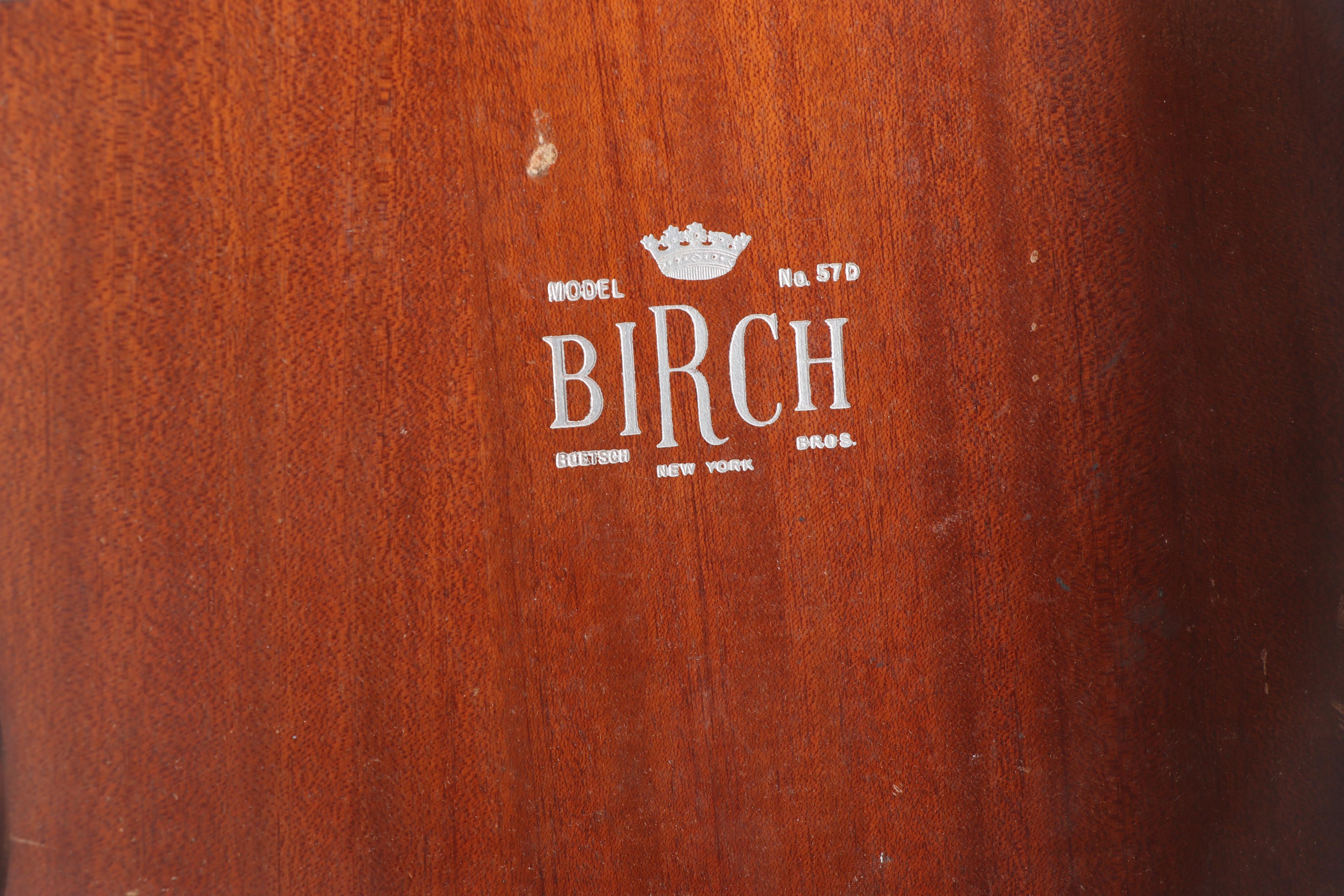 Birch Hand Crank Record Player