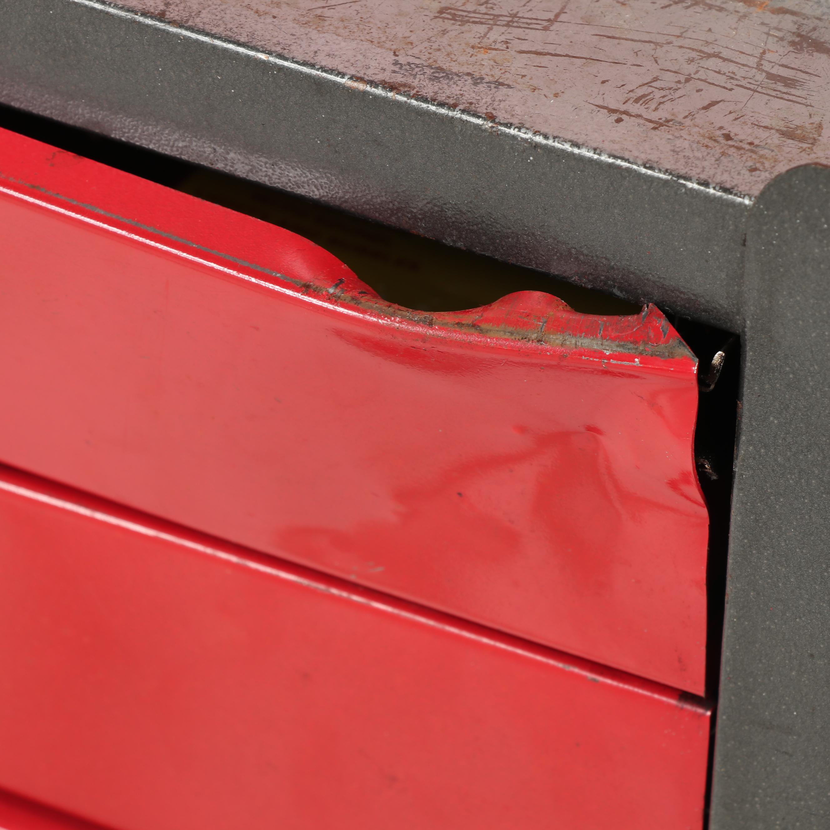 Two Montgomery Ward "Powr Kraft" Tool Chests with Assorted Tools