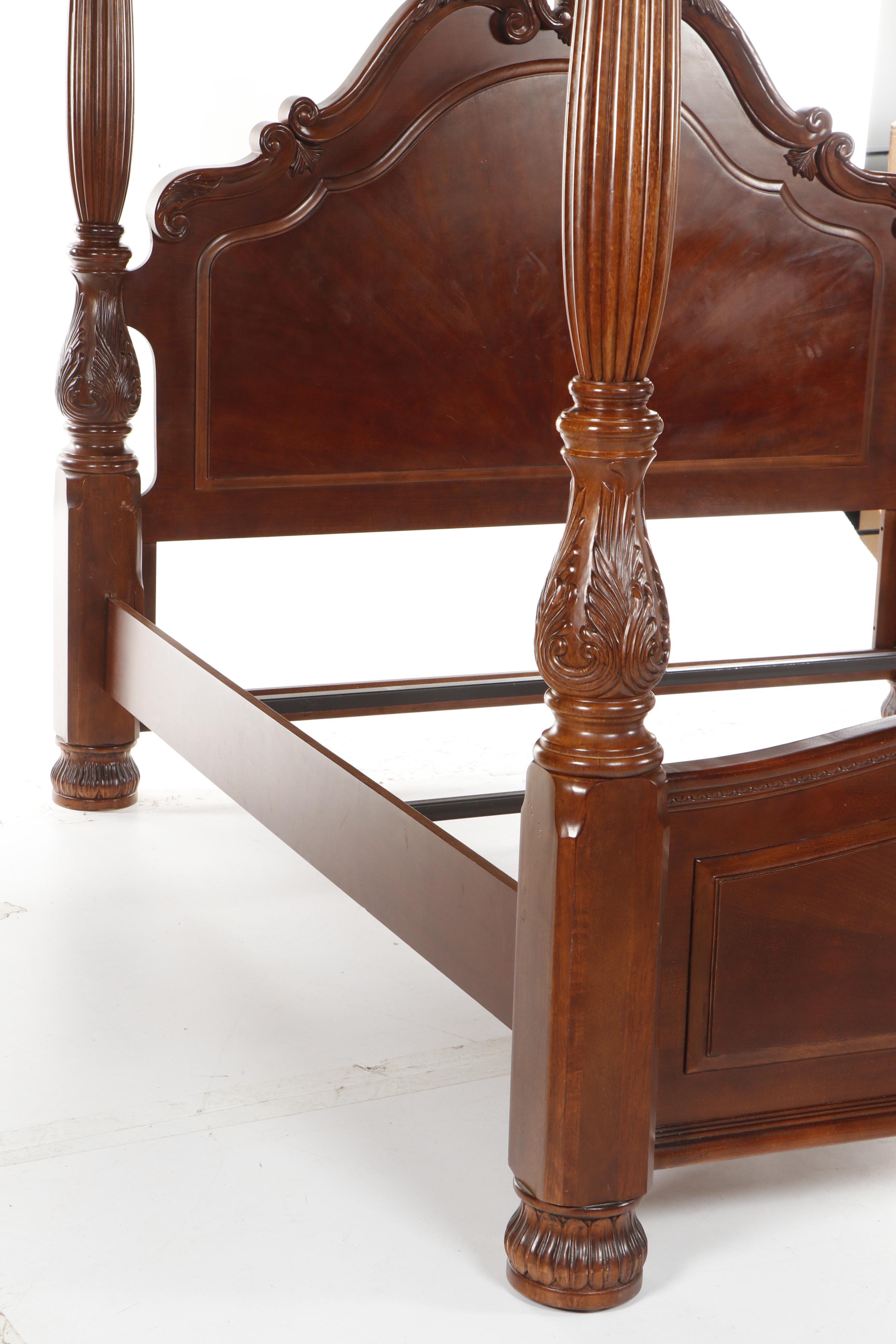 King Size Cherry Four Poster Bed