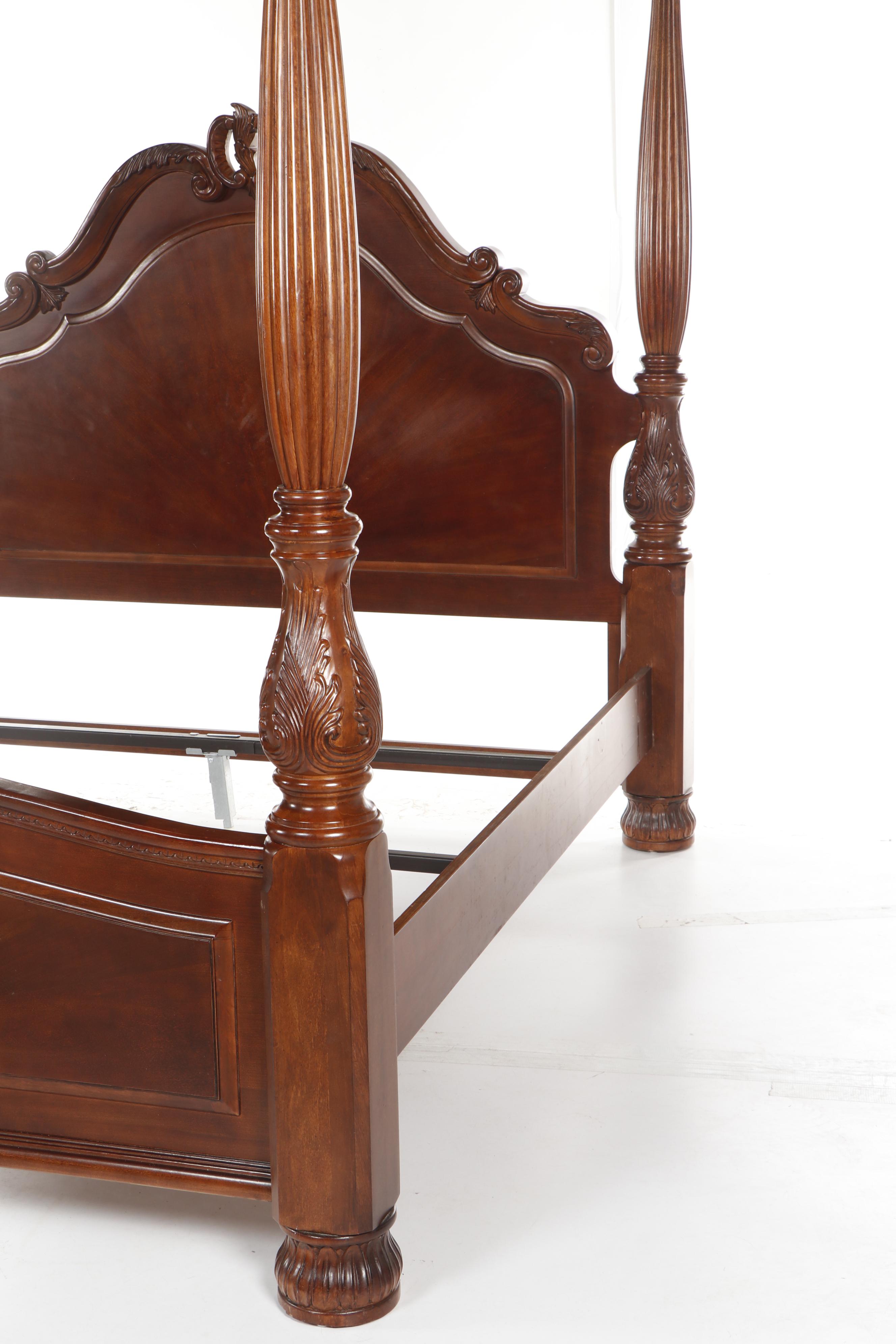 King Size Cherry Four Poster Bed