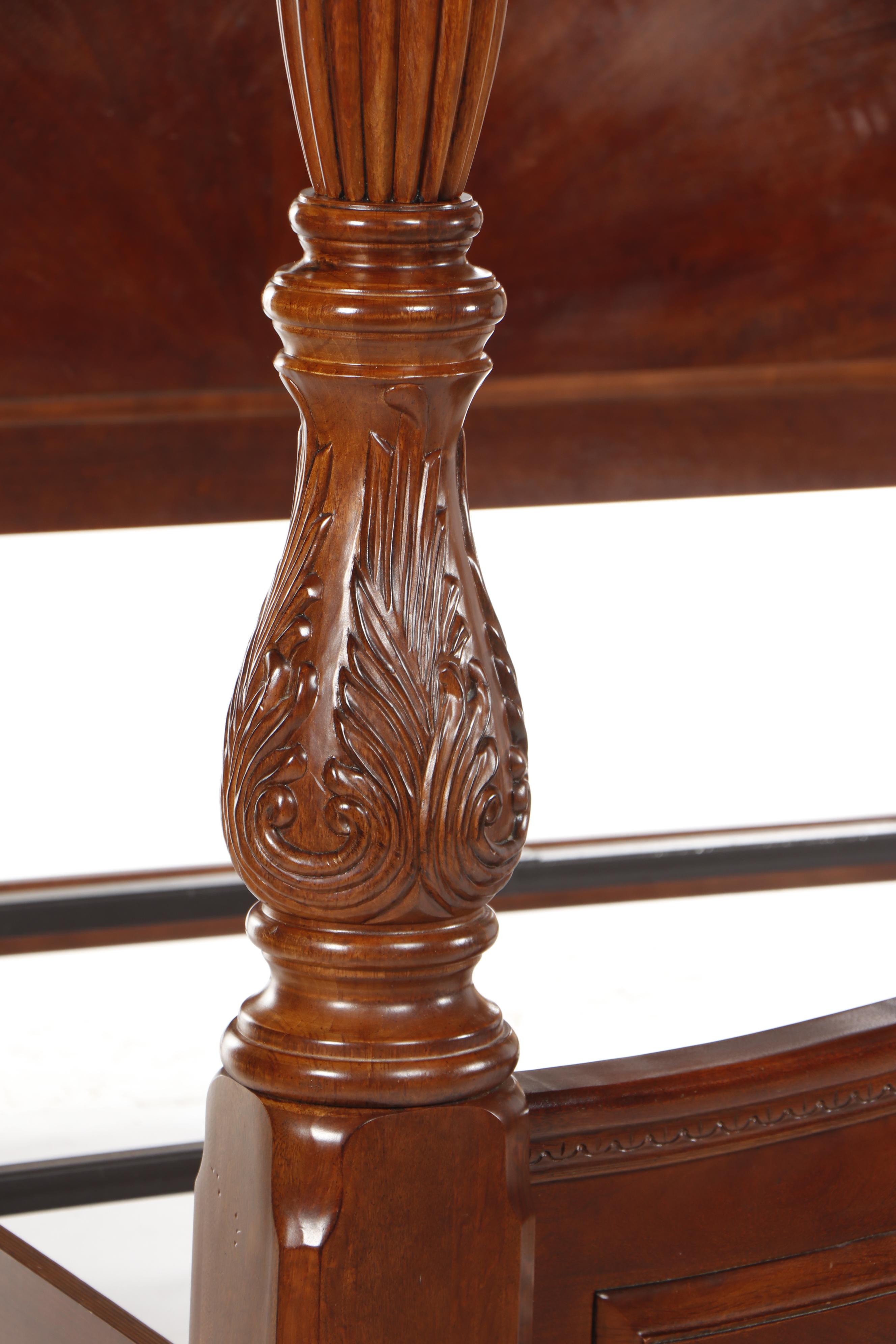 King Size Cherry Four Poster Bed