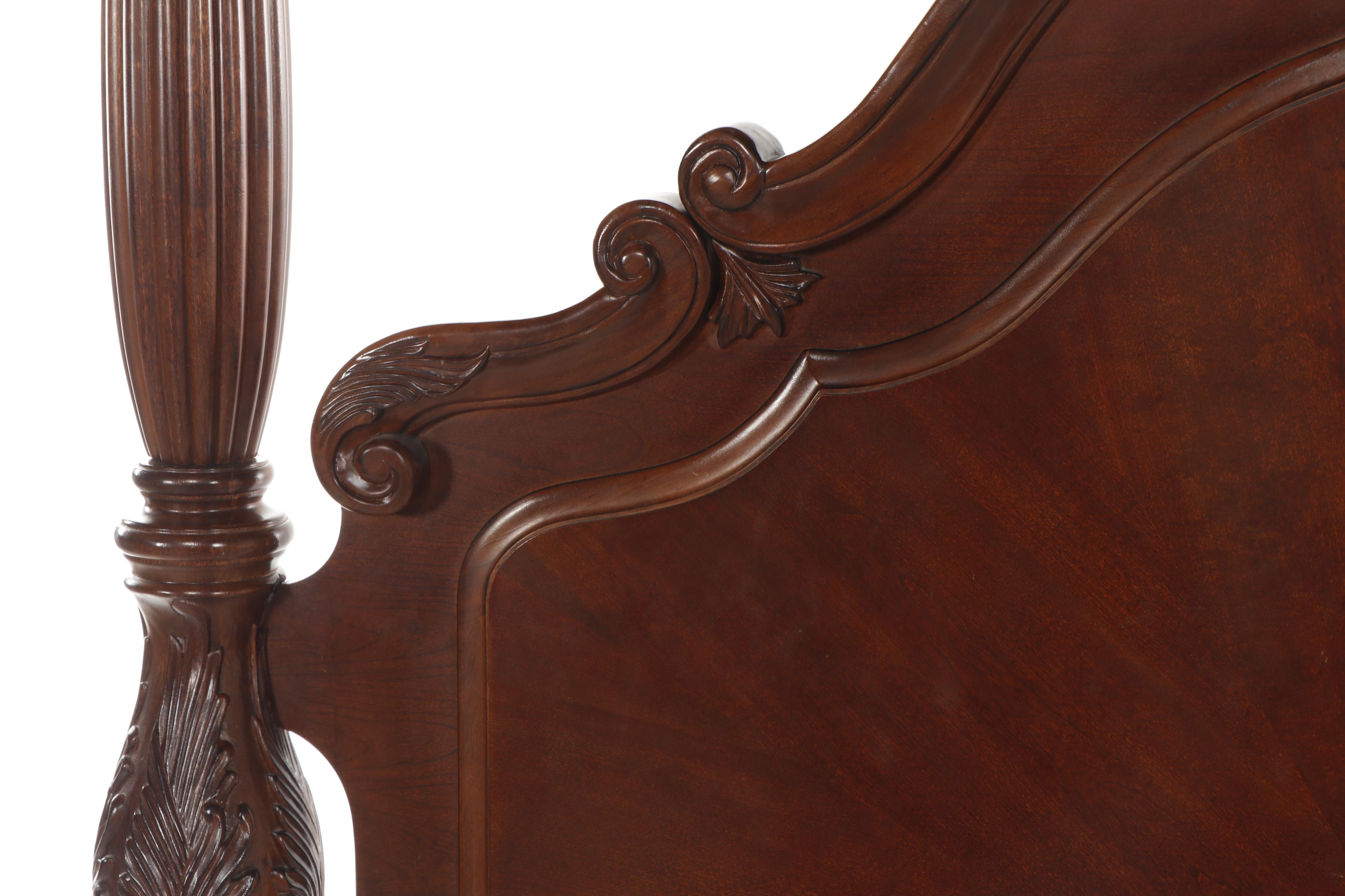 King Size Cherry Four Poster Bed