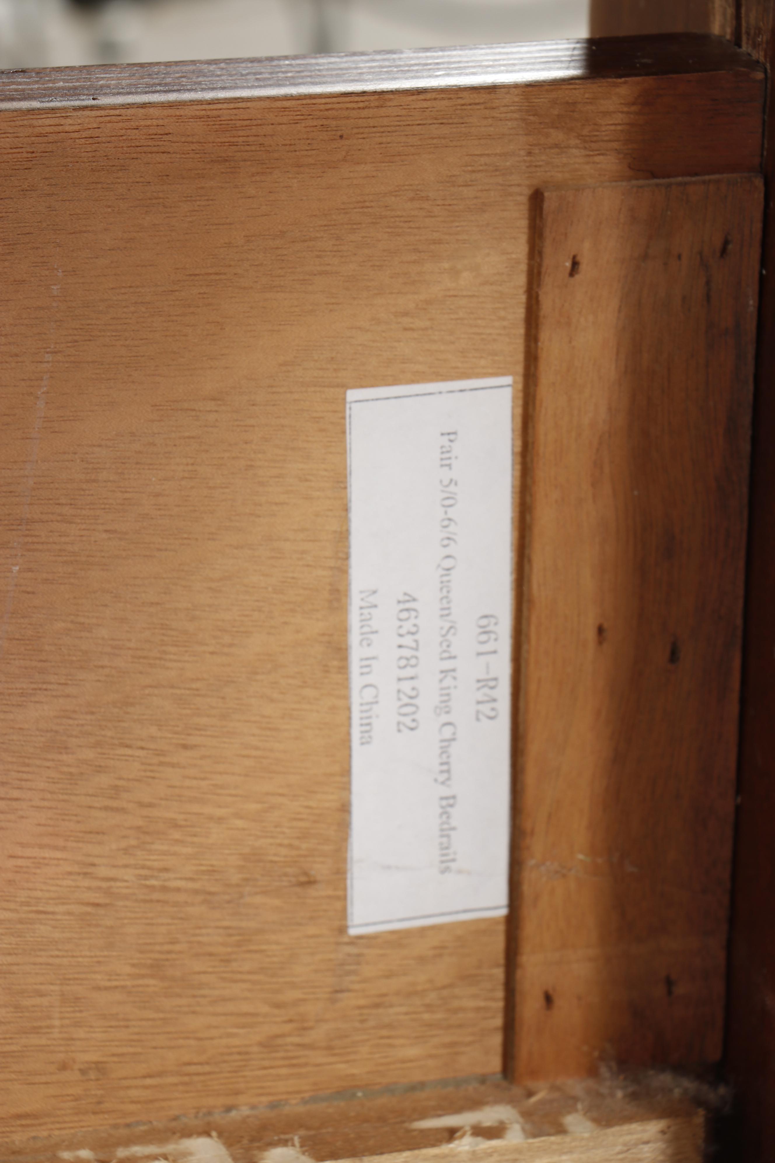 King Size Cherry Four Poster Bed