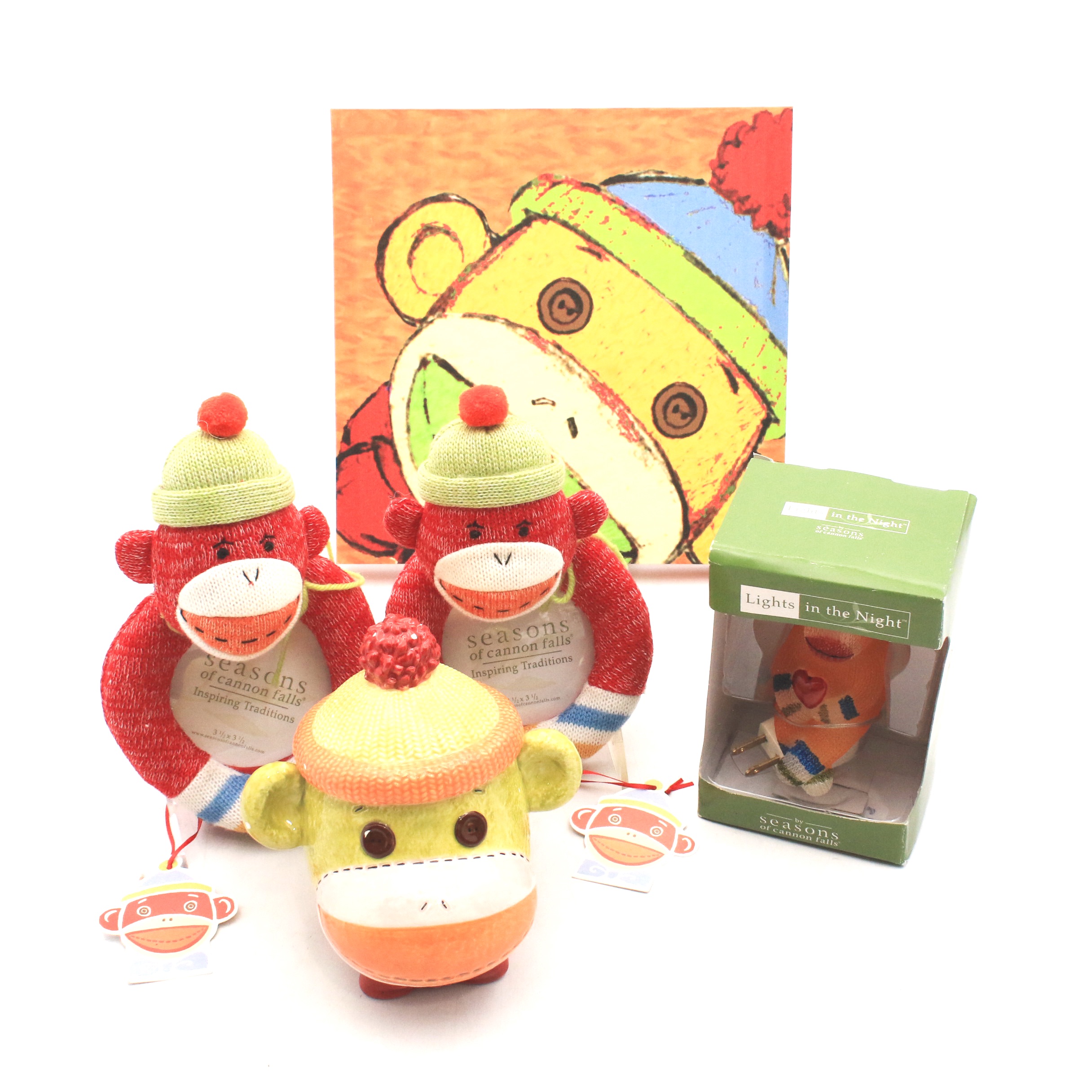 Sock Monkey Decor and Accessories