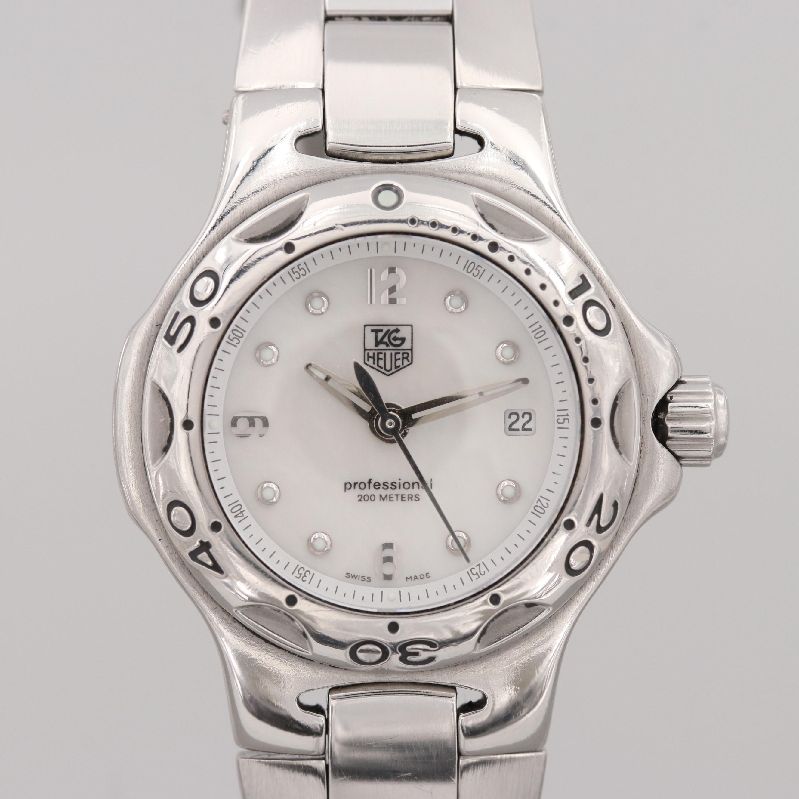 TAG Heuer Kirium Quartz Watch With Mother of Pearl Dial