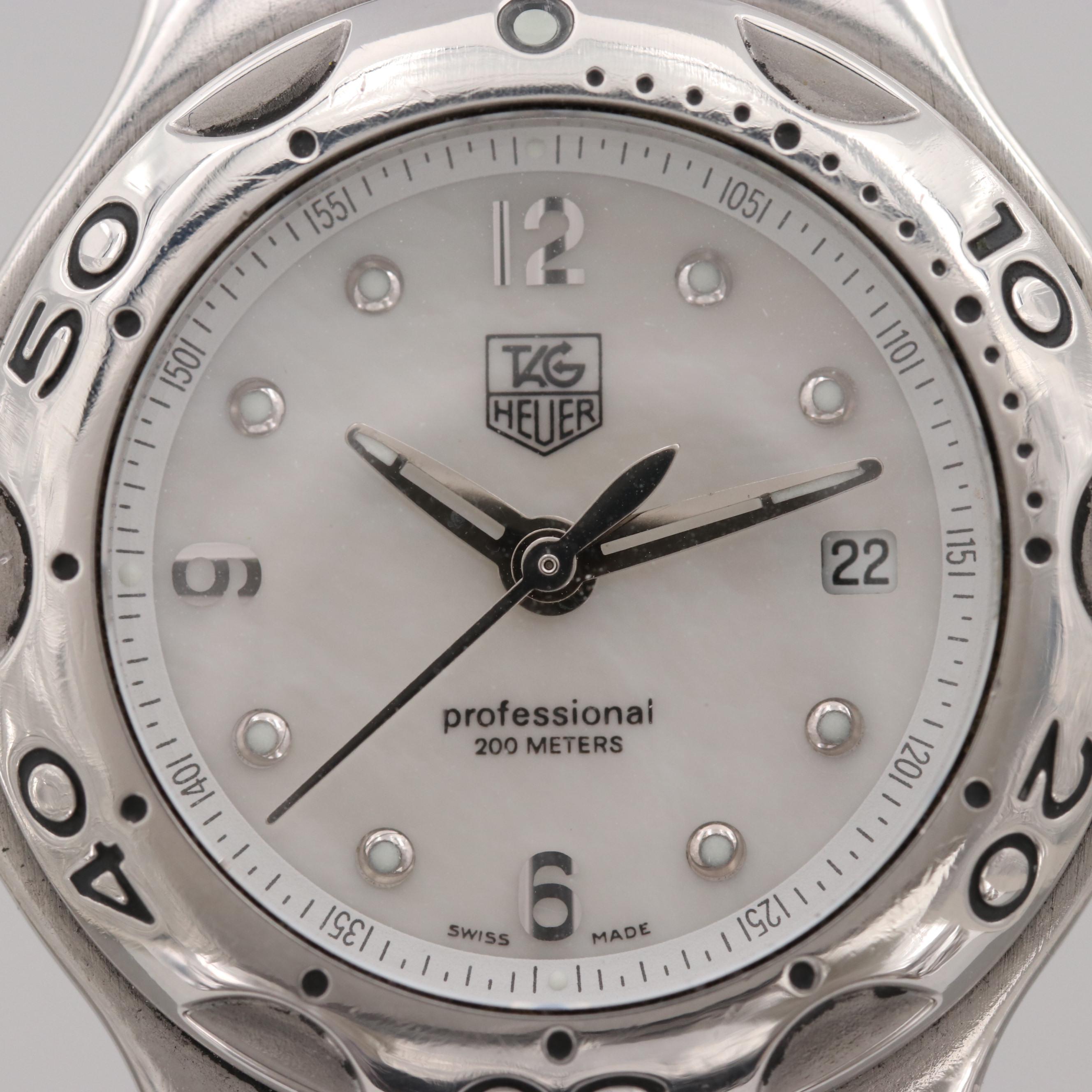 TAG Heuer Kirium Quartz Watch With Mother of Pearl Dial