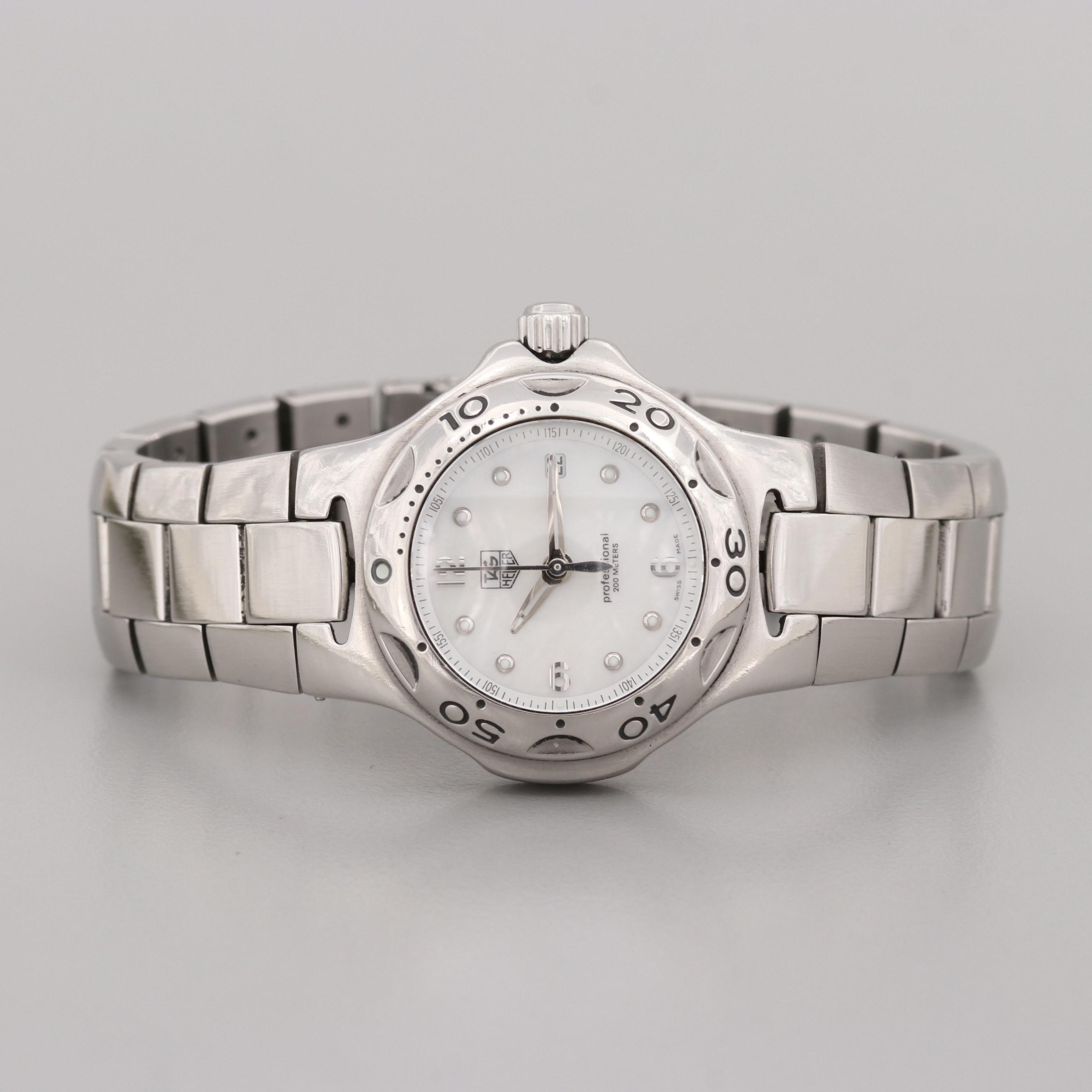 TAG Heuer Kirium Quartz Watch With Mother of Pearl Dial