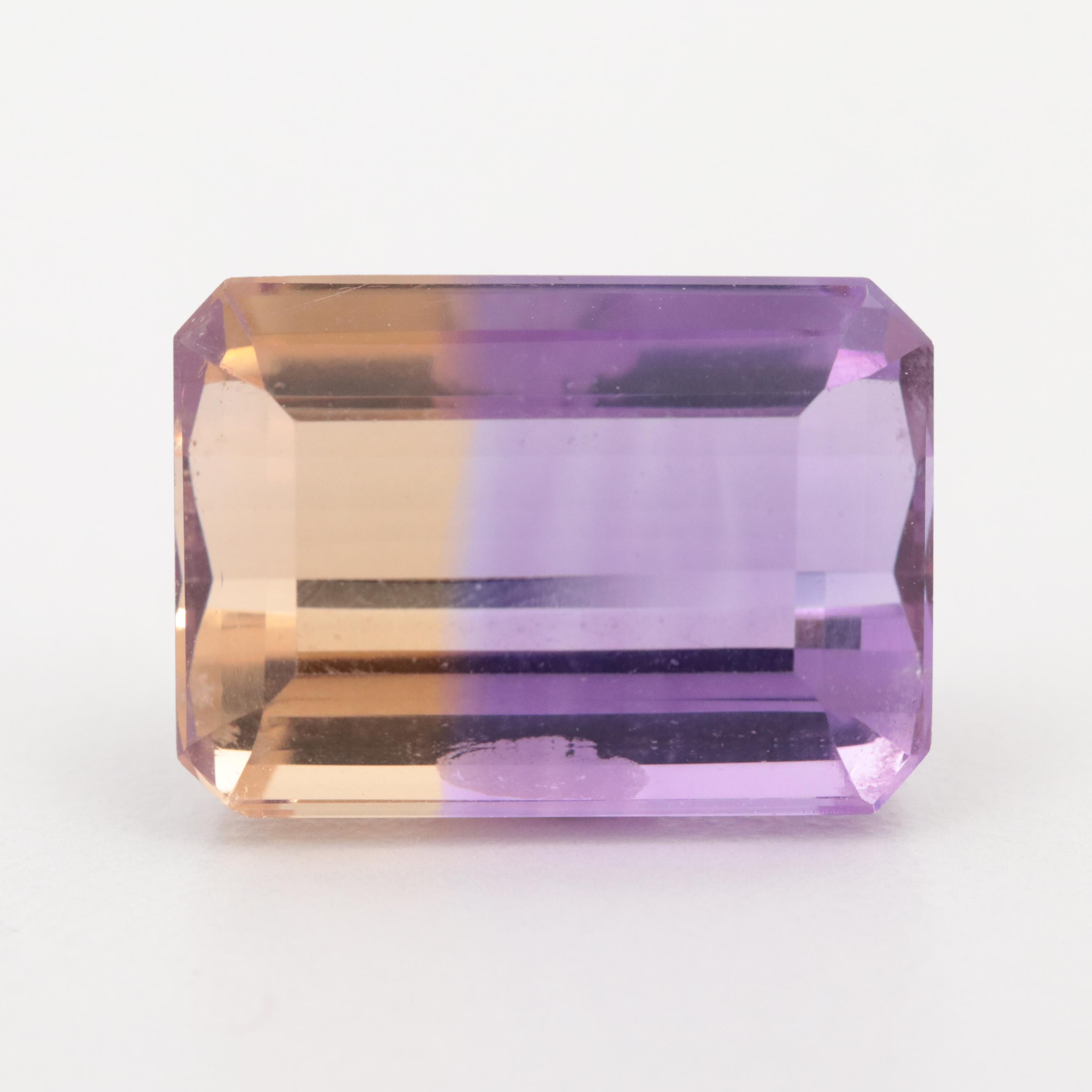Loose 18.31 CT Ametrine