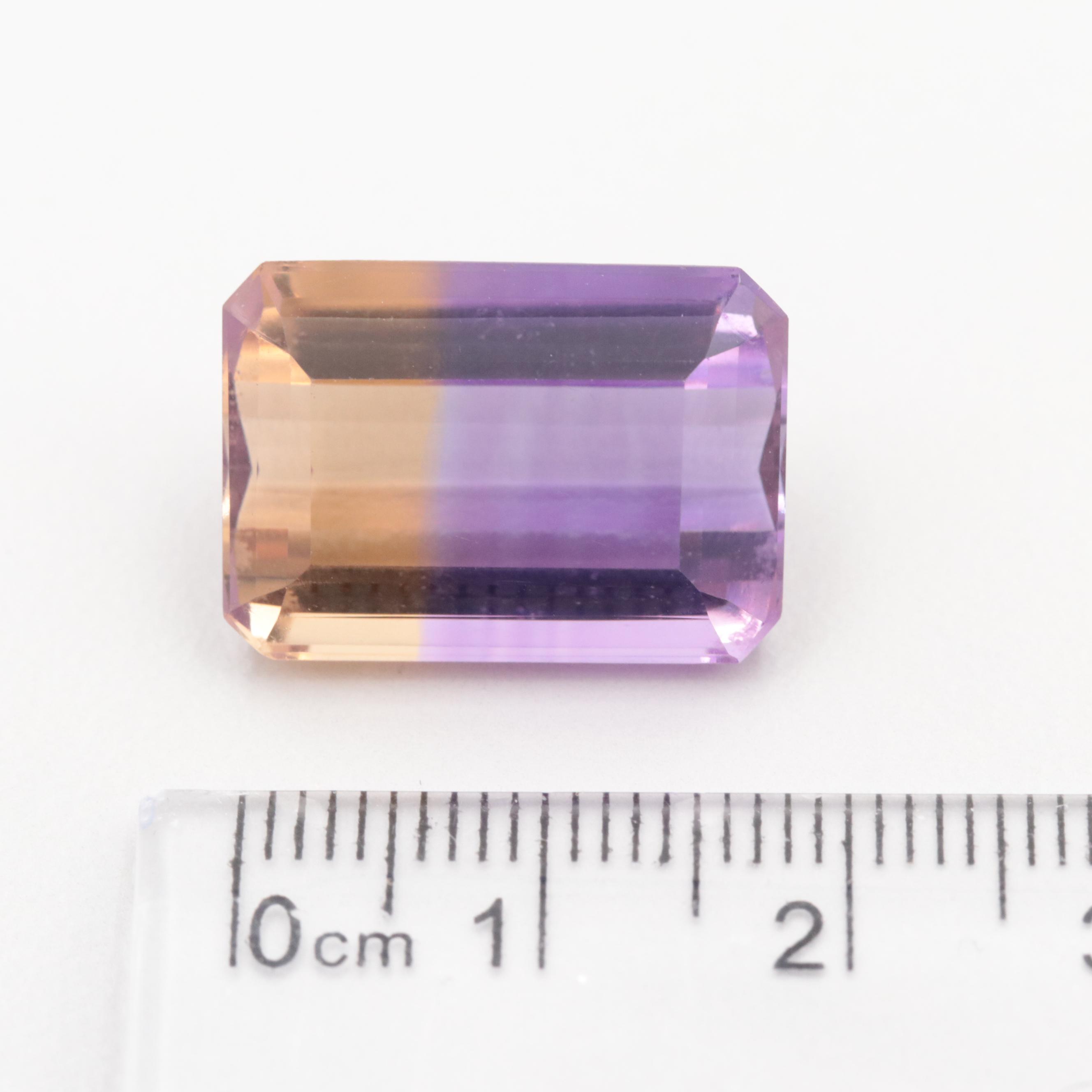 Loose 18.31 CT Ametrine