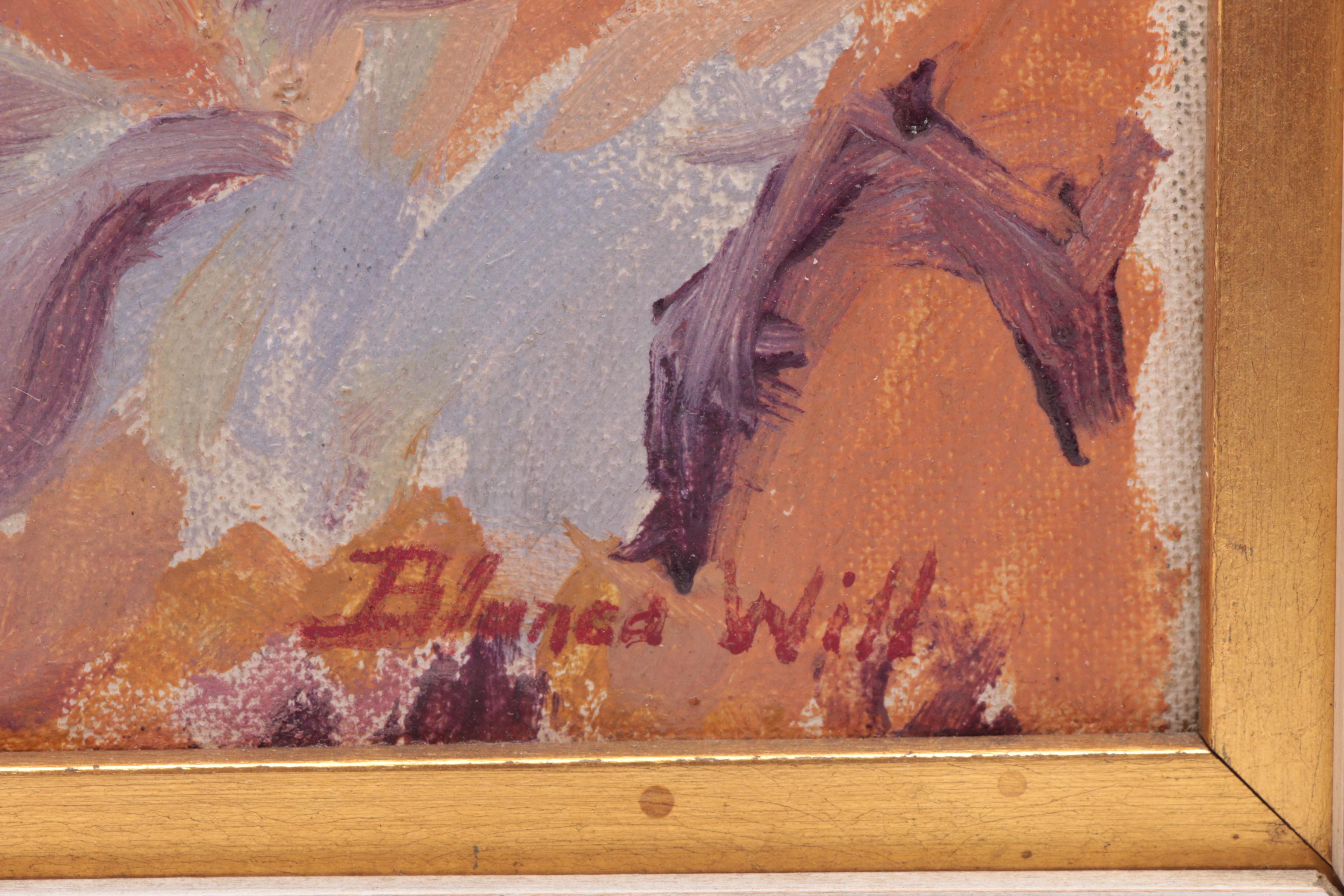 Blanca Will Abstract Landscape Oil Painting