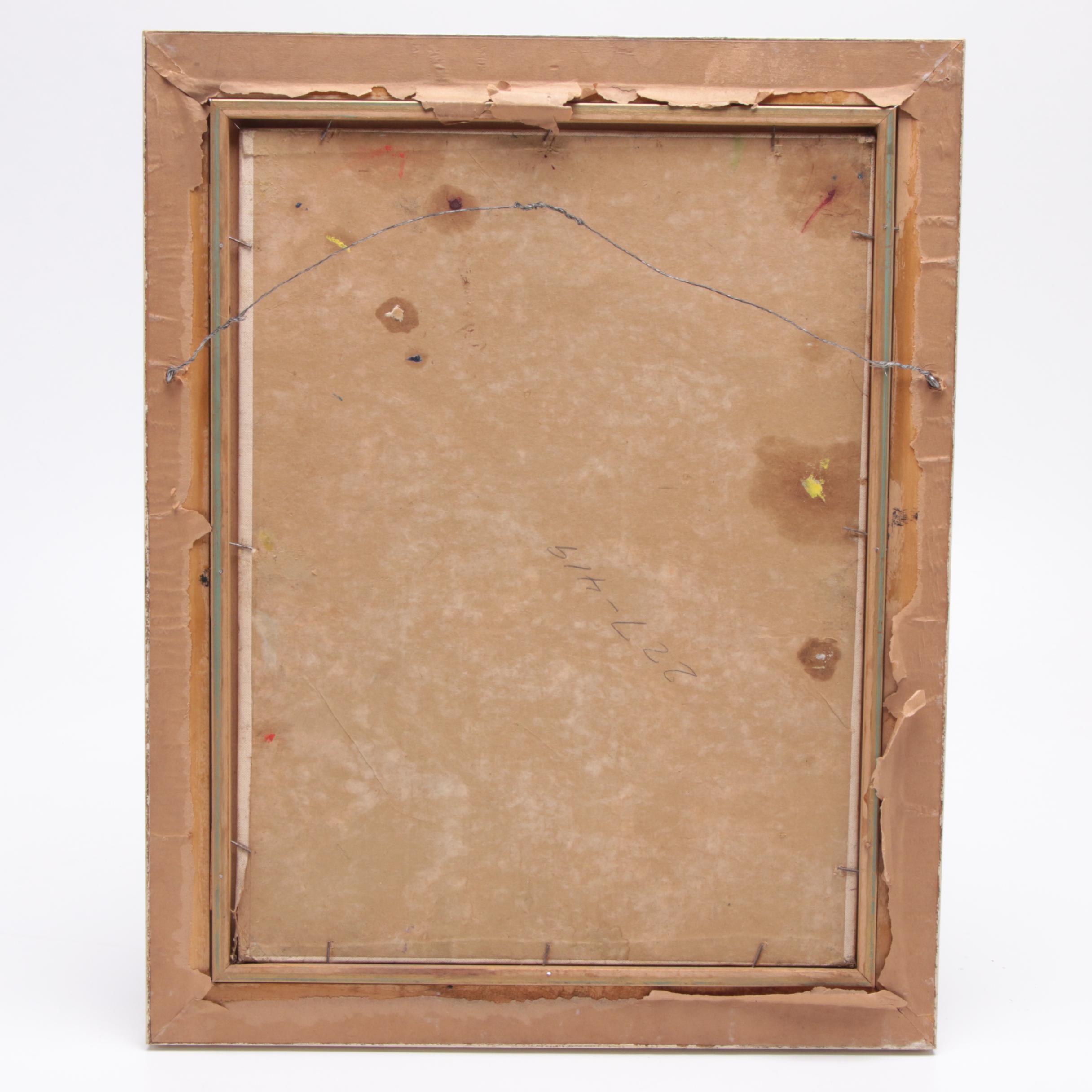 Blanca Will Abstract Landscape Oil Painting