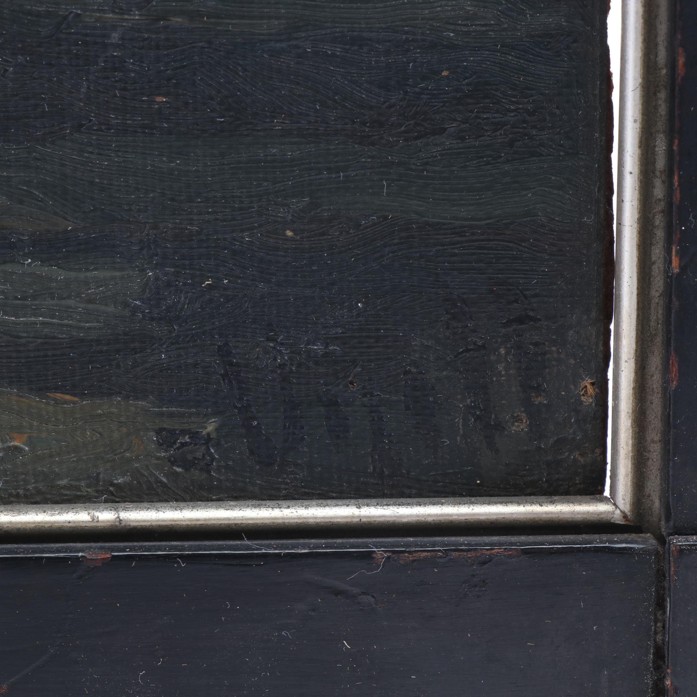 Modest Urgell Oil Painting Evening Street Scene