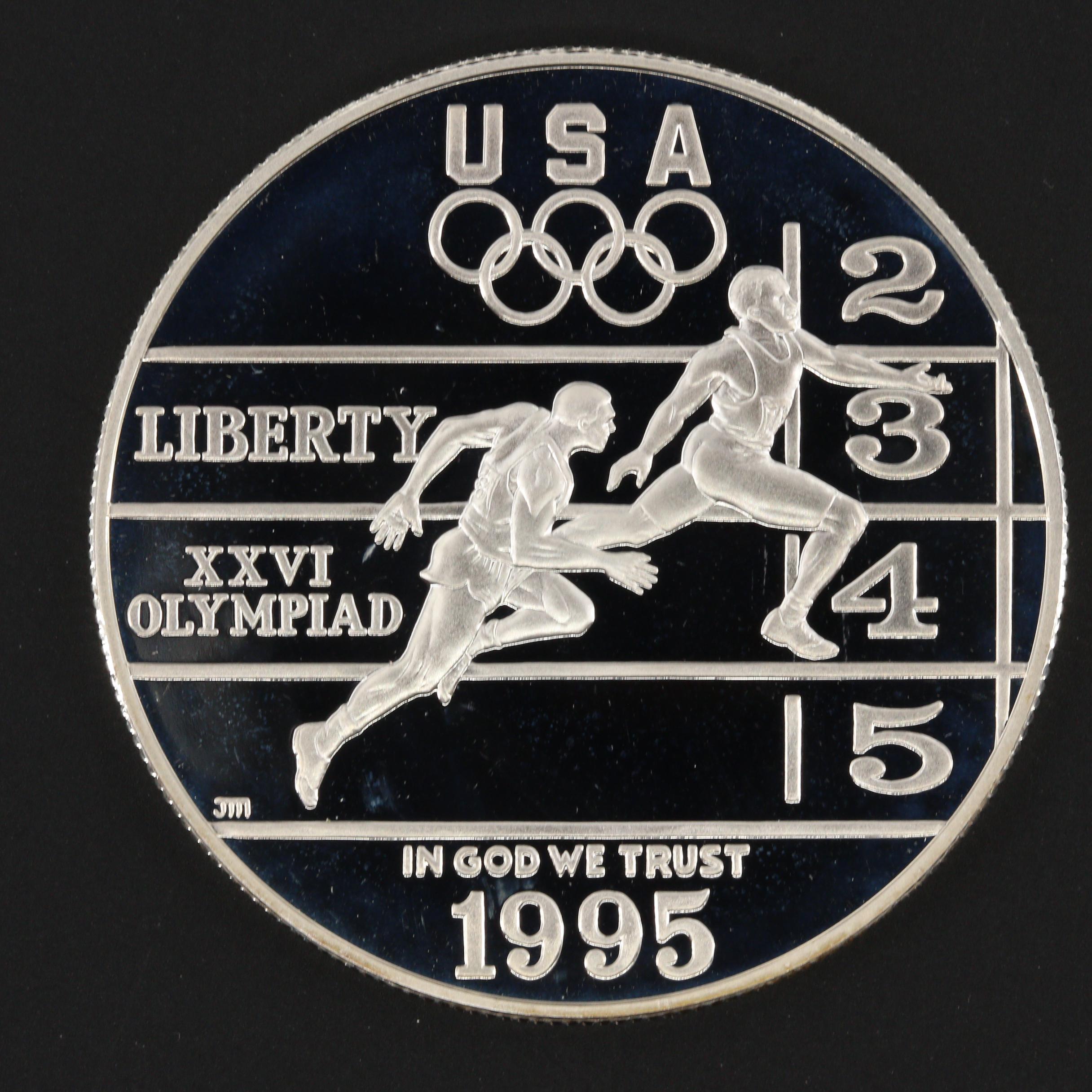 U.S. Olympic Coins of the Atlanta Centennial Olympic Games Eight Coin Proof Set