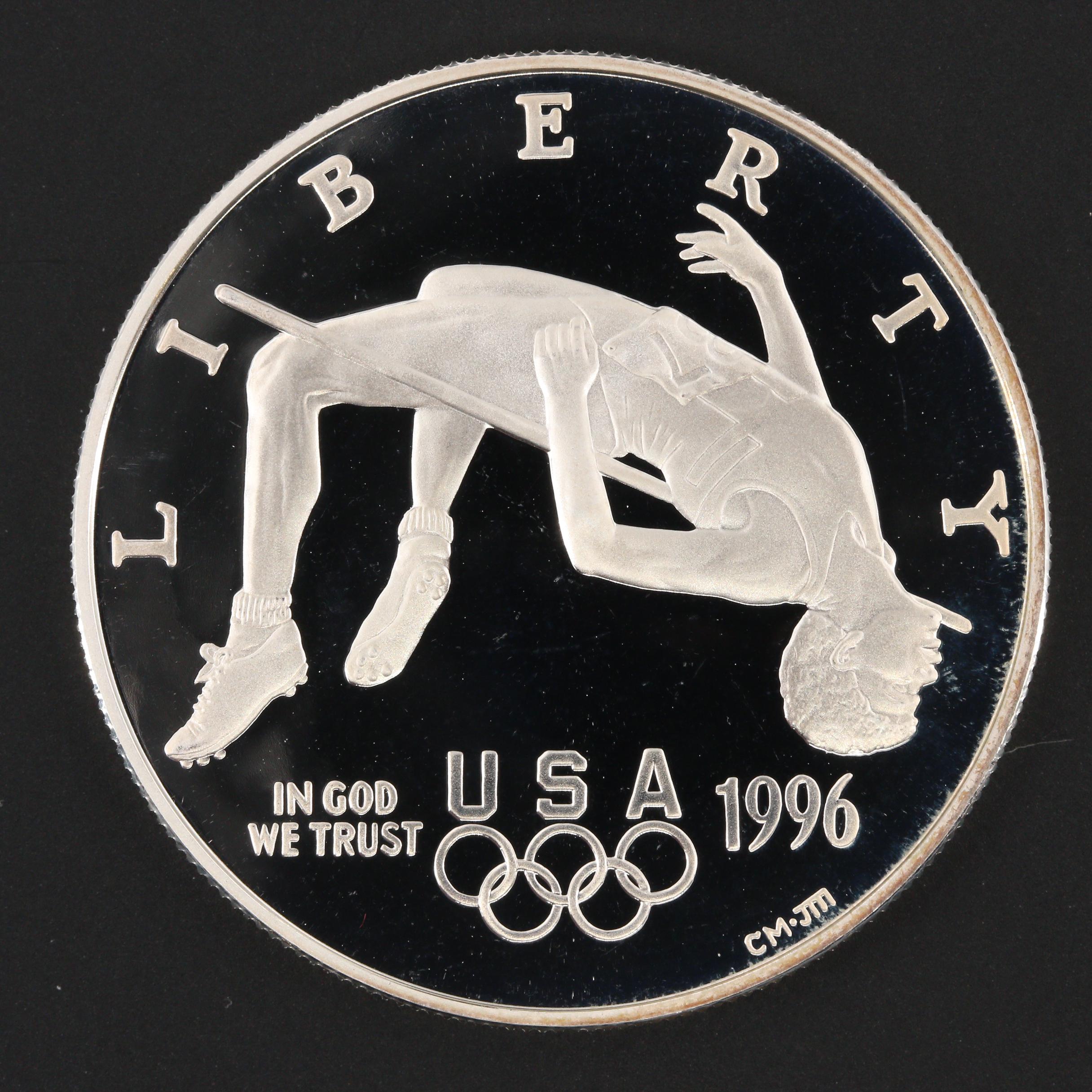 U.S. Olympic Coins of the Atlanta Centennial Olympic Games Eight Coin Proof Set