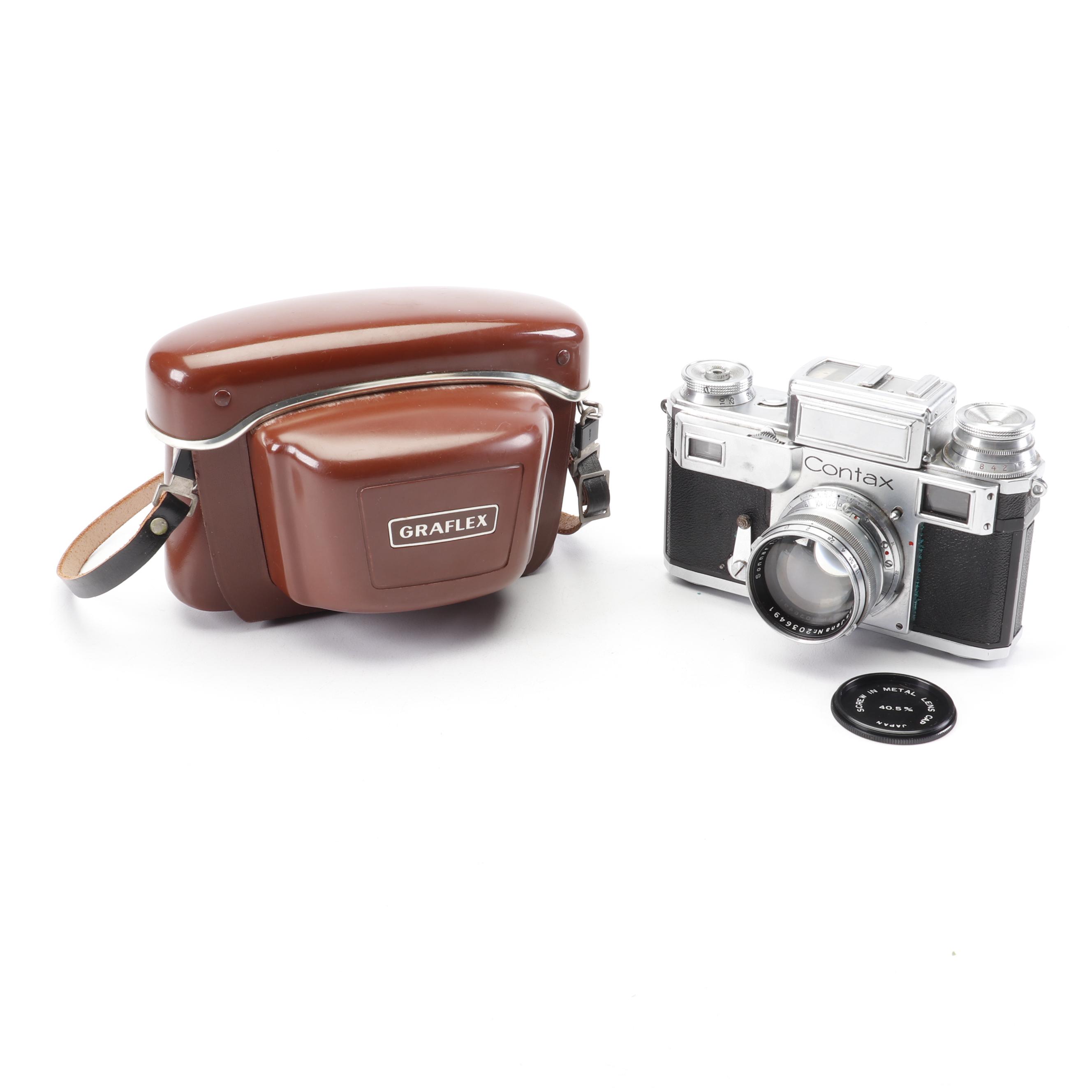 Zeiss Ikon Contax III Rangefinder Camera, Circa 1935