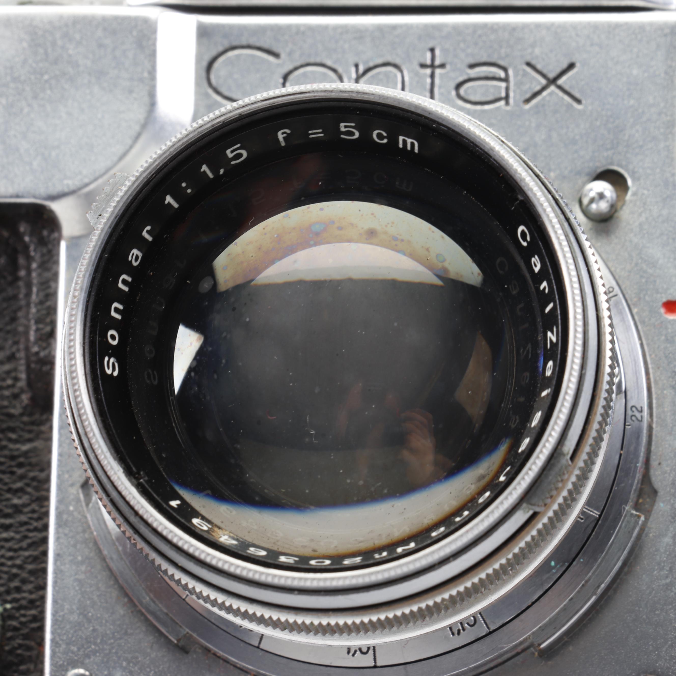 Zeiss Ikon Contax III Rangefinder Camera, Circa 1935