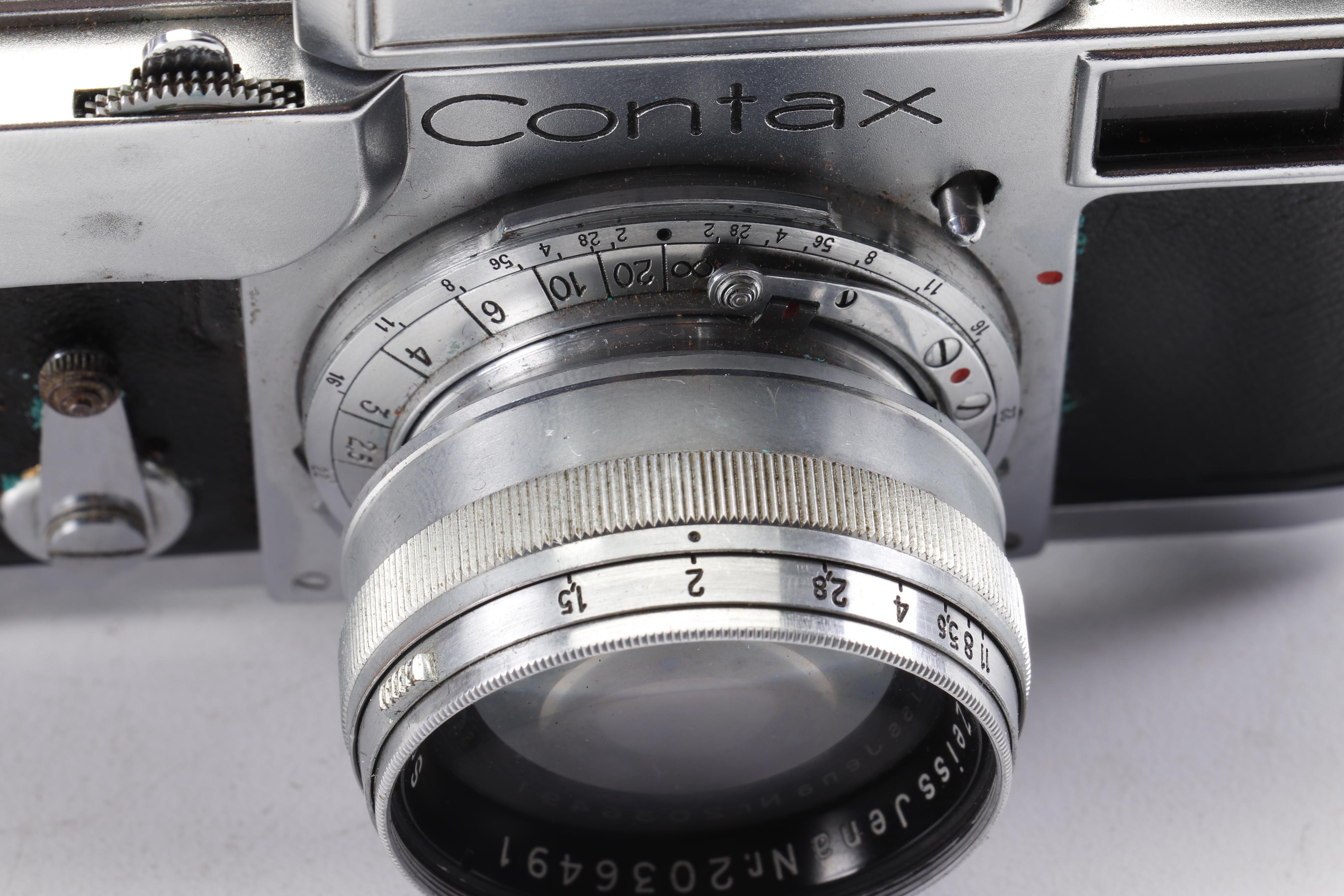 Zeiss Ikon Contax III Rangefinder Camera, Circa 1935