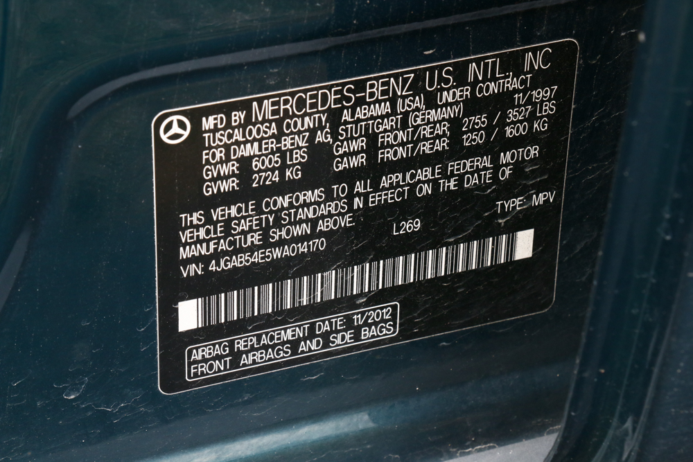 1998 Mercedes-Benz ML320