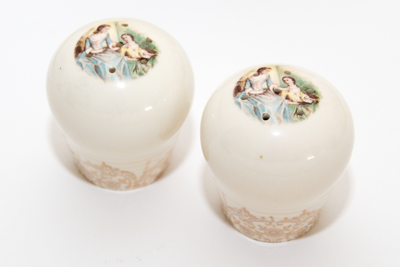 American Limoges 22K Gold "China d'Or" Dinnerware, 1940s