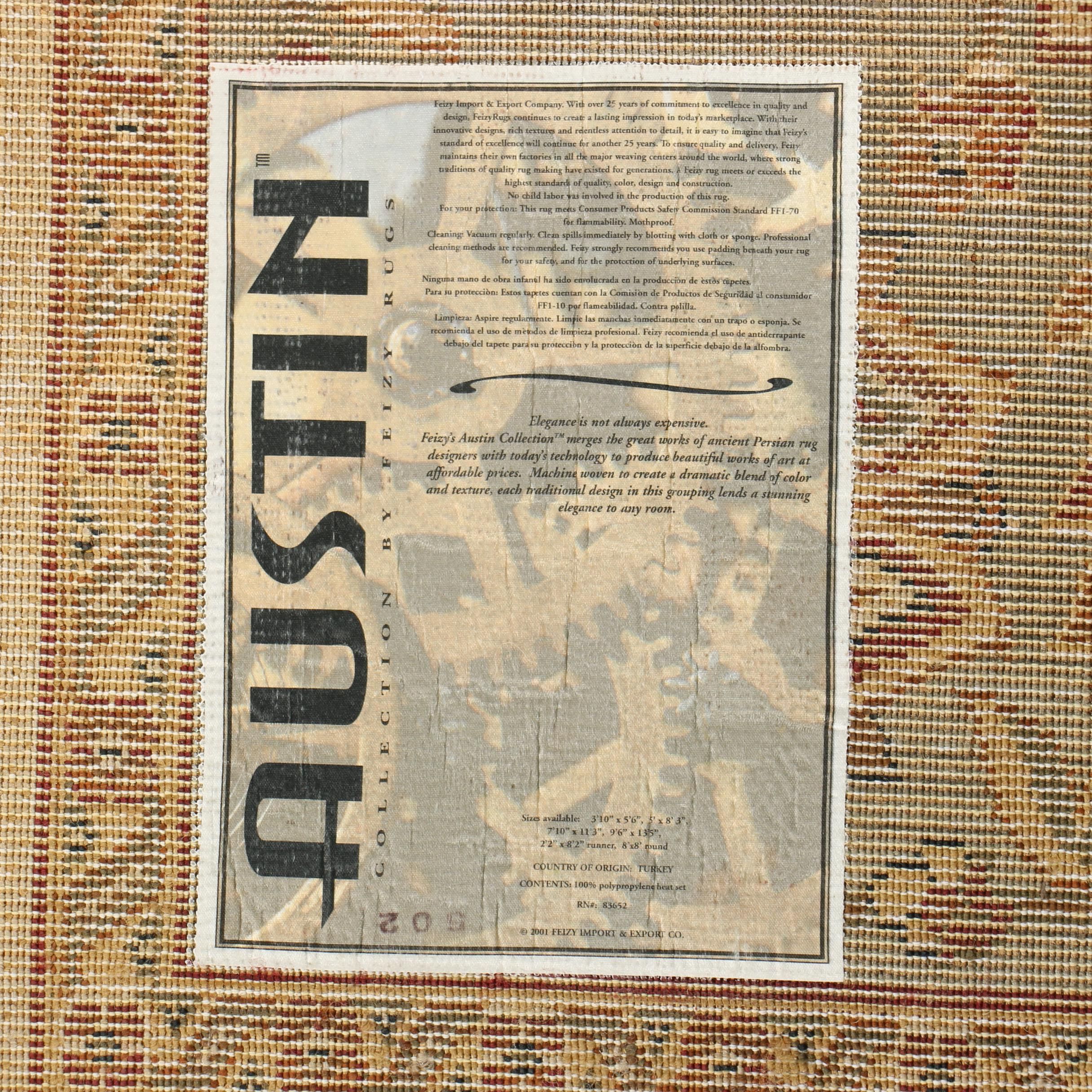 Machine Made Feizy Rugs Austin Collection Turkish Synthetic Rug