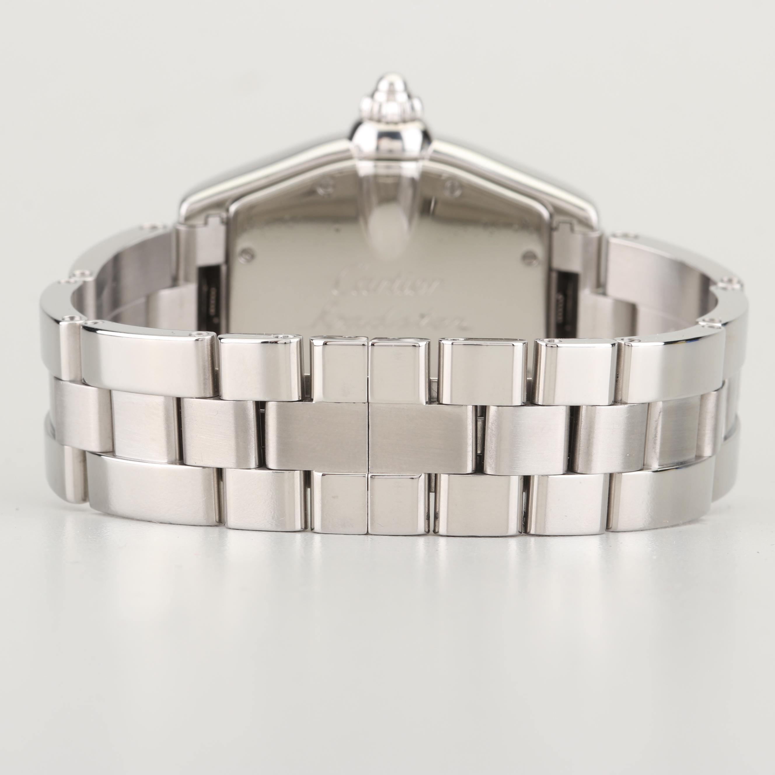 Cartier "Roadster" Stainless Steel Watch