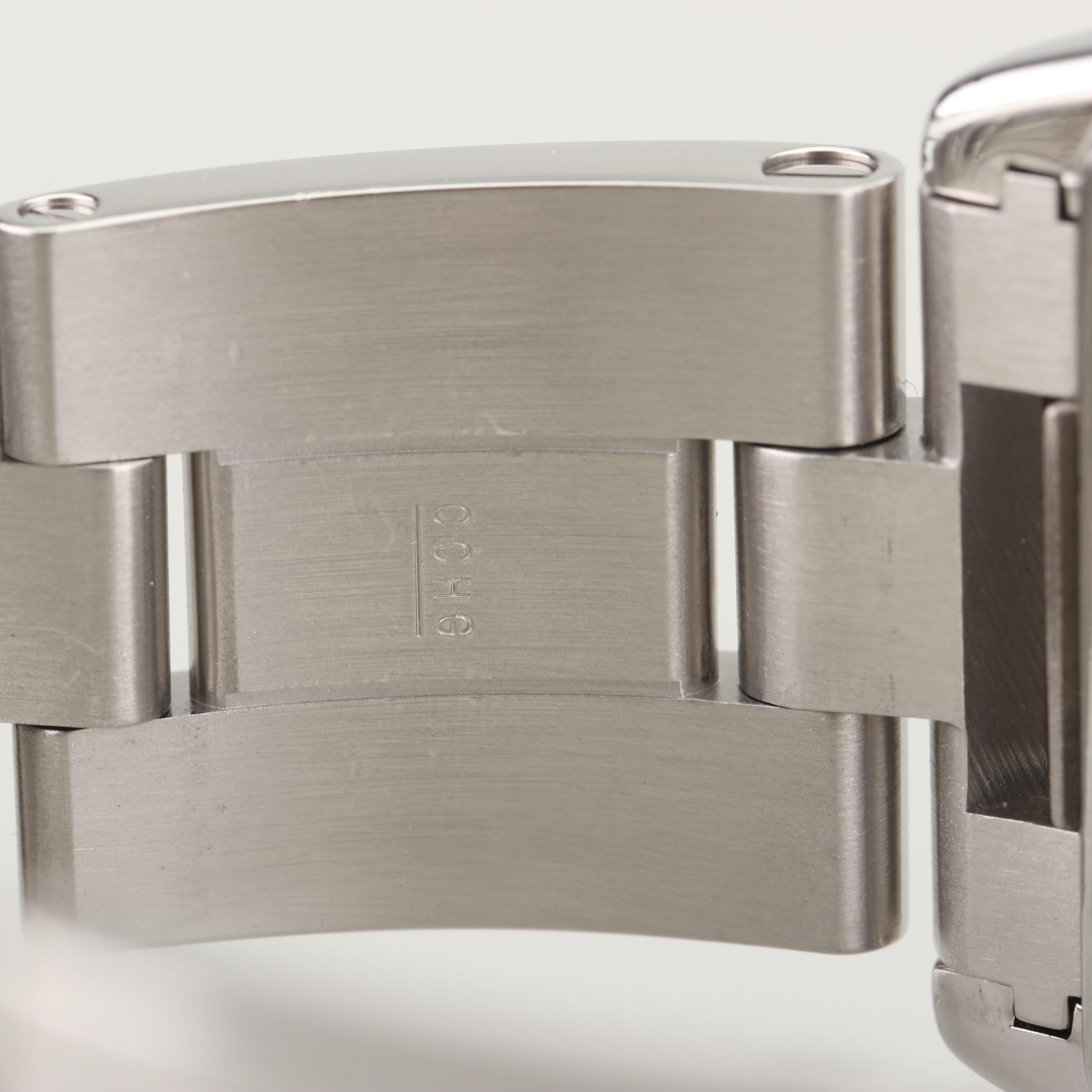 Cartier "Roadster" Stainless Steel Watch