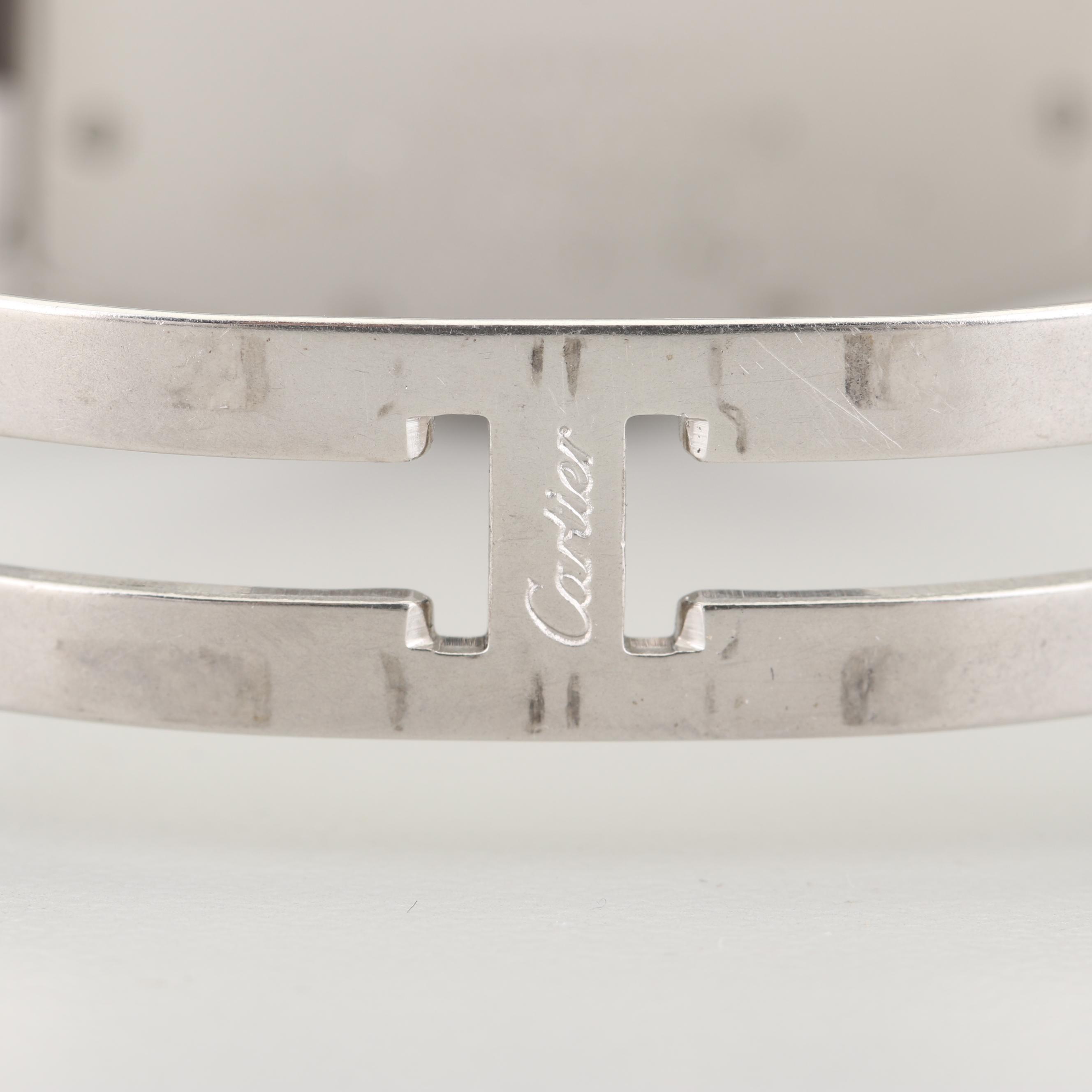 Cartier "Roadster" Stainless Steel Watch