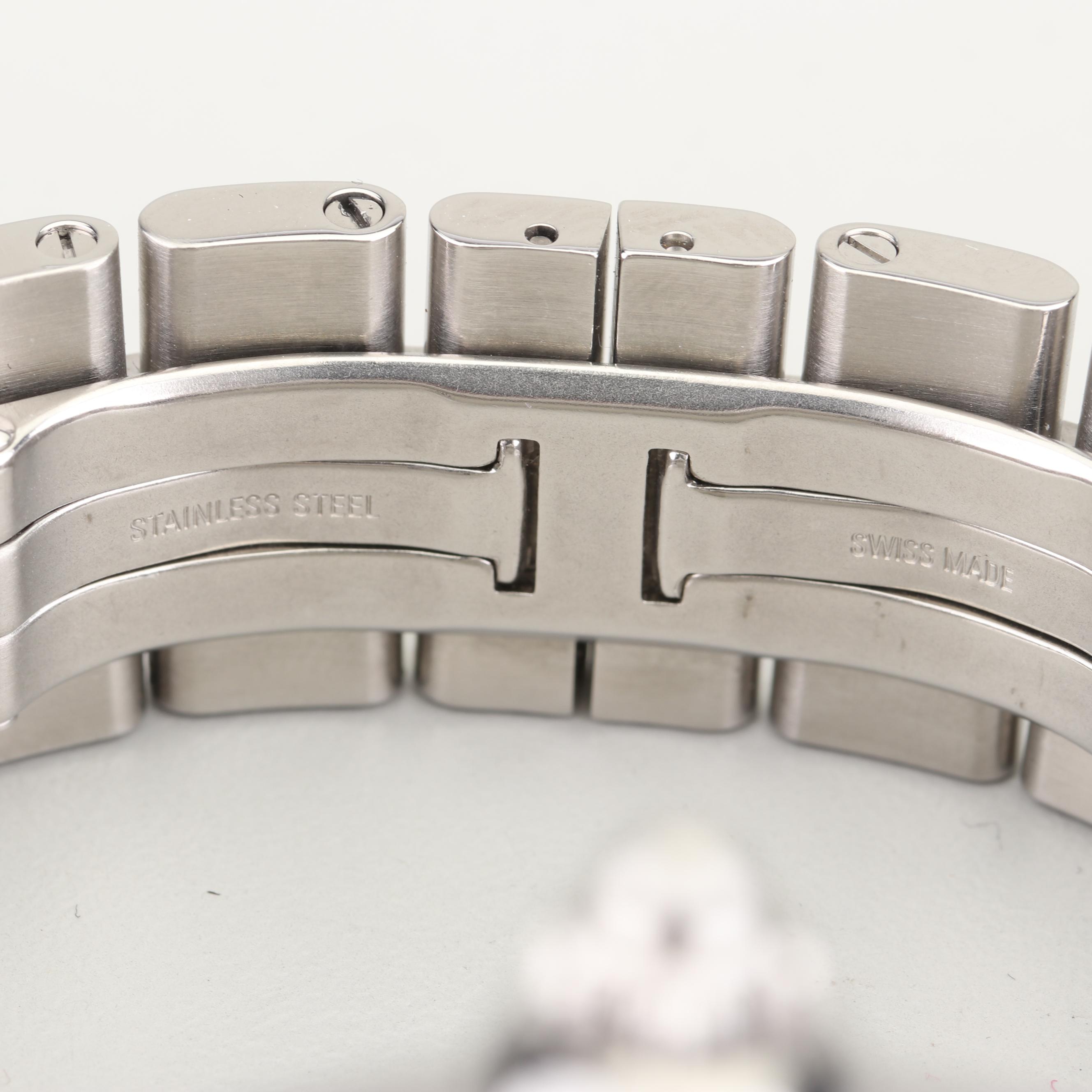Cartier "Roadster" Stainless Steel Watch