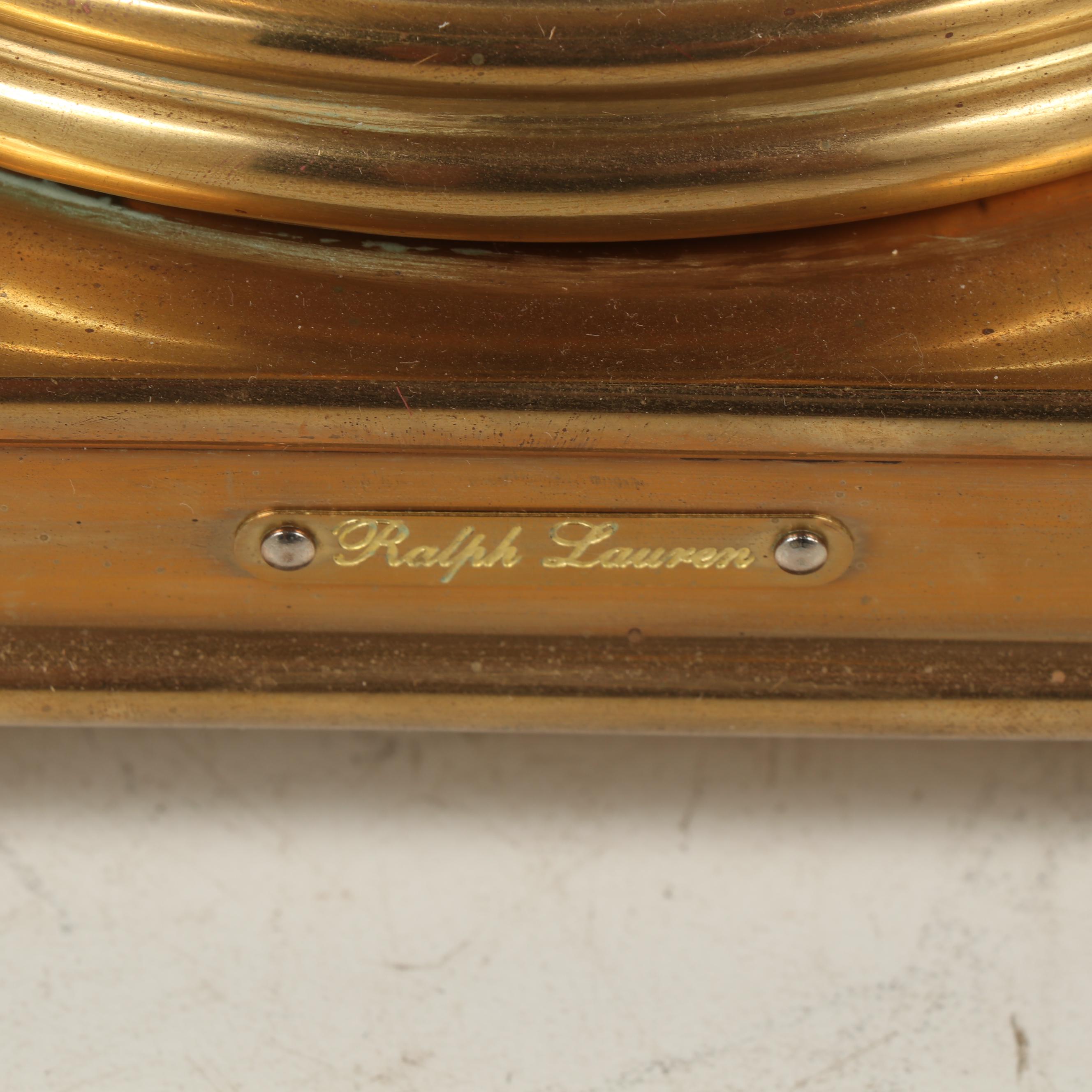 Brass Ralph Lauren Urn Form Table Lamps