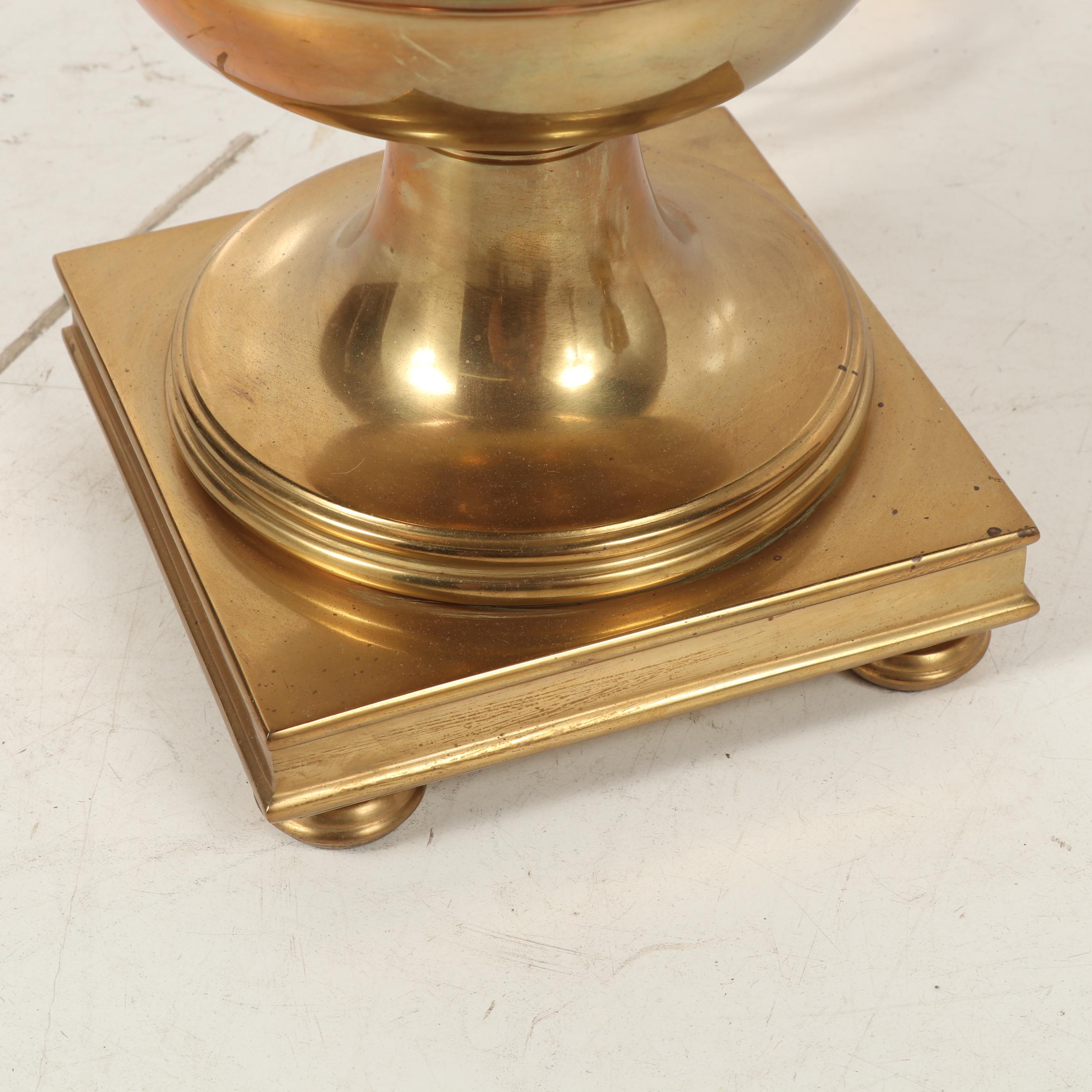 Brass Ralph Lauren Urn Form Table Lamps