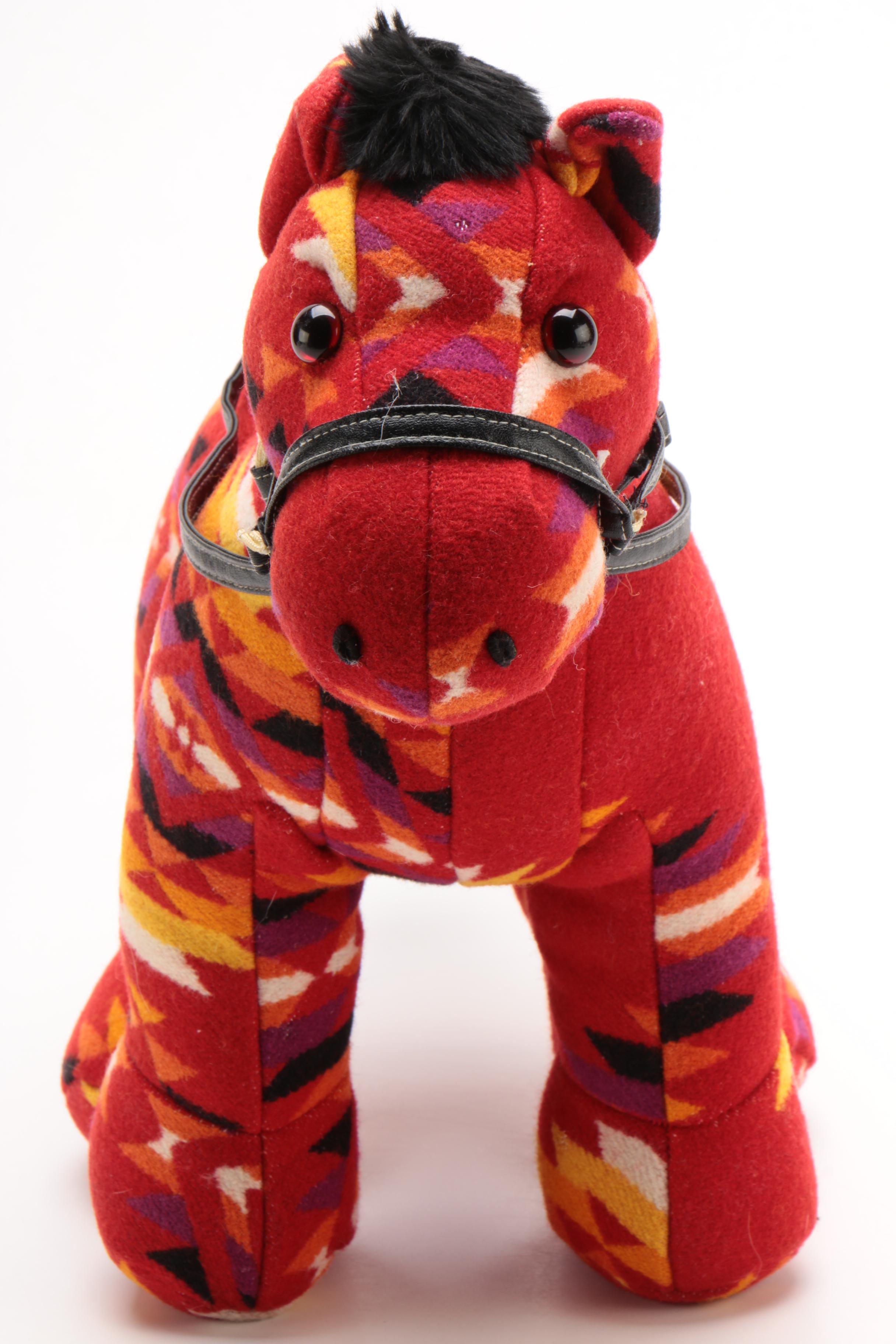 Gund Pendleton Stuffed Wool Horse