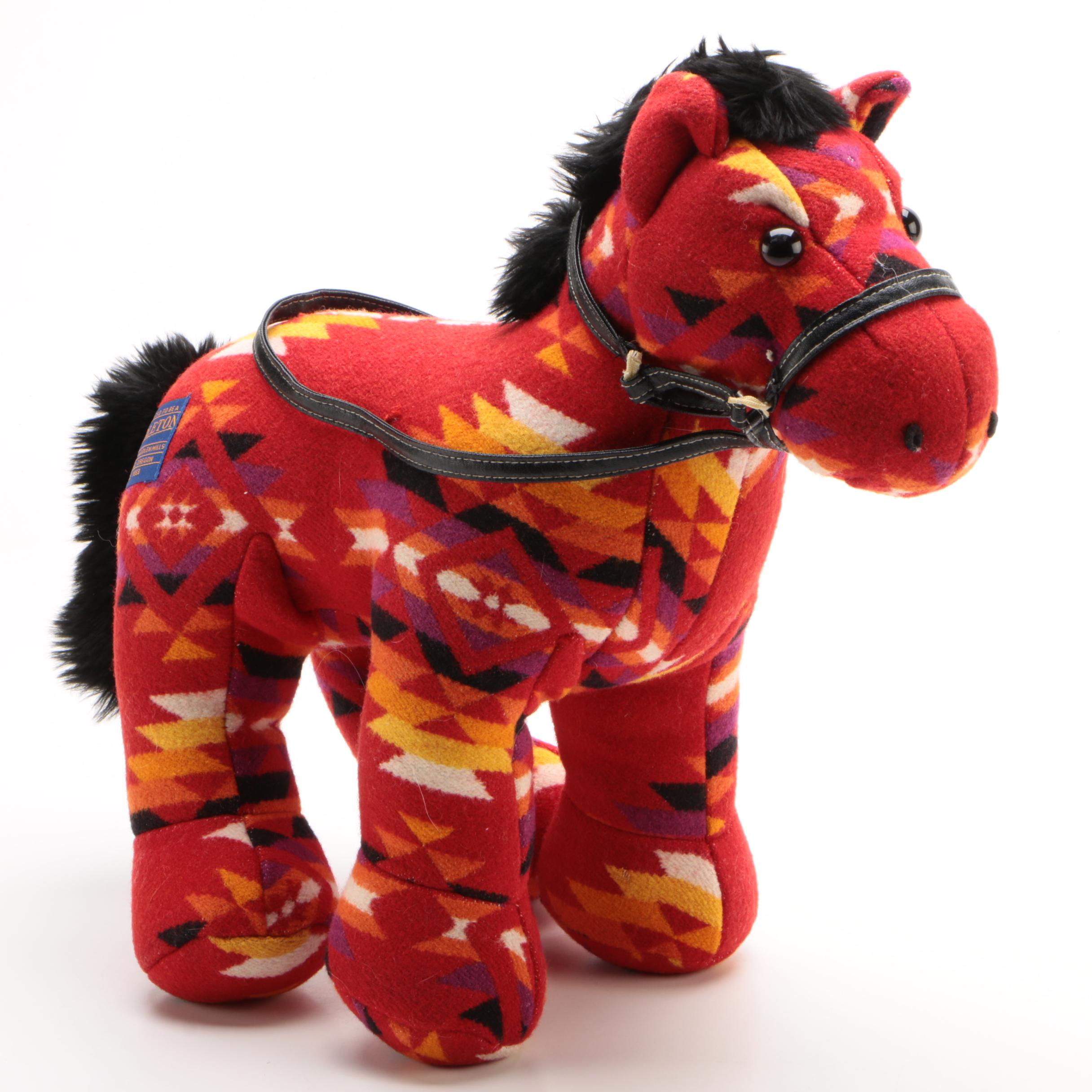 Gund Pendleton Stuffed Wool Horse