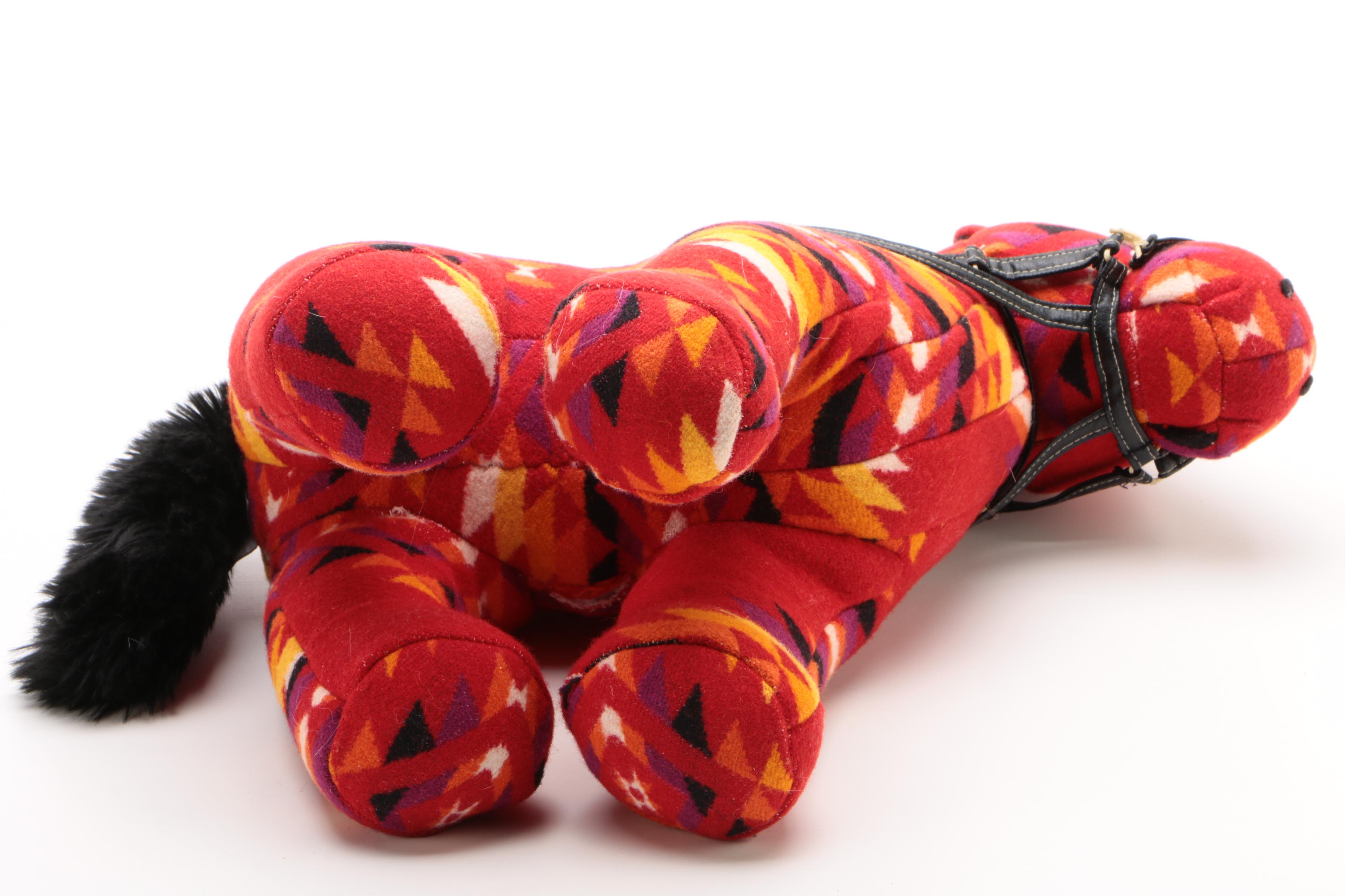 Gund Pendleton Stuffed Wool Horse