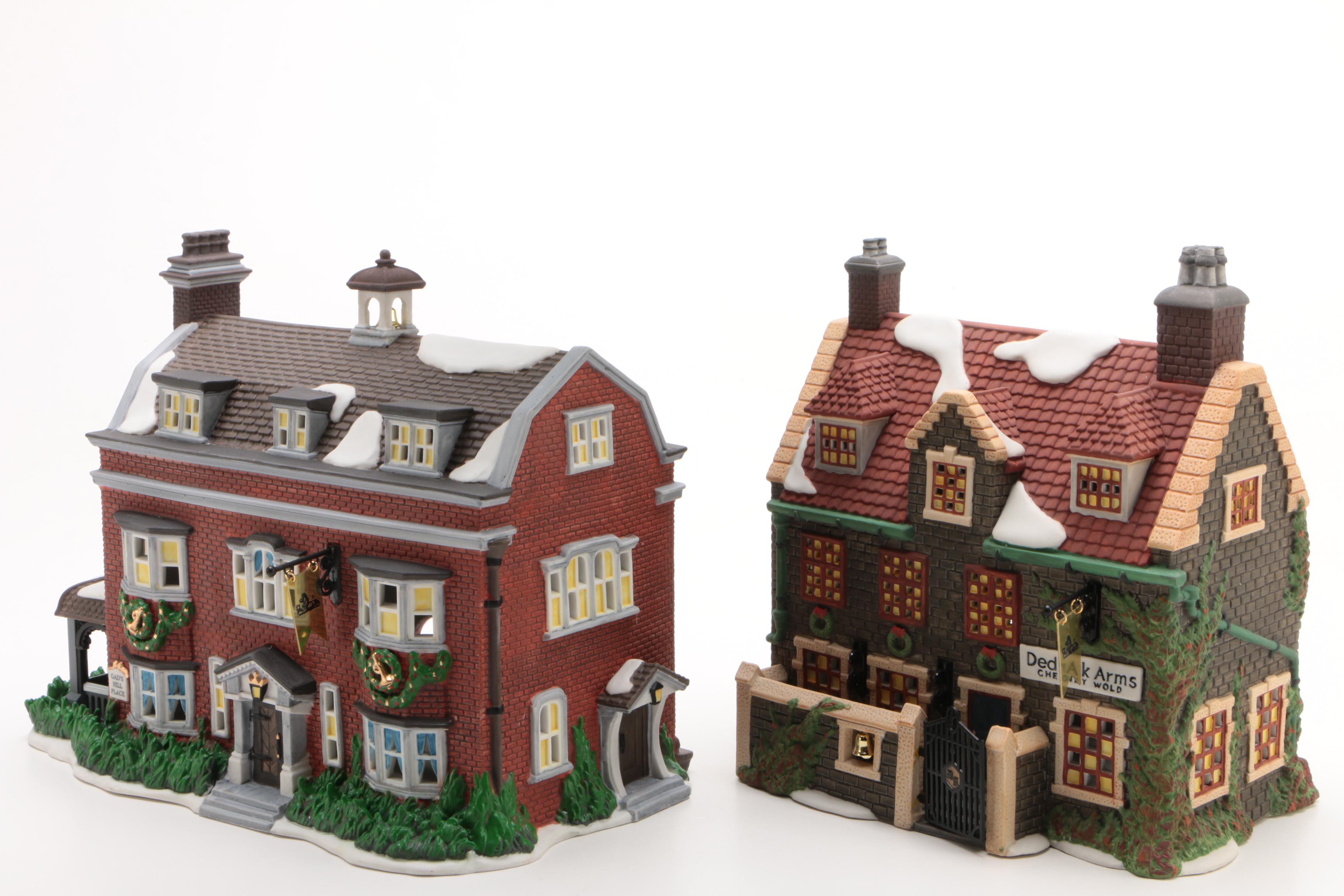 Limited Edition Department 56 "Dickens' Village" Series Buildings