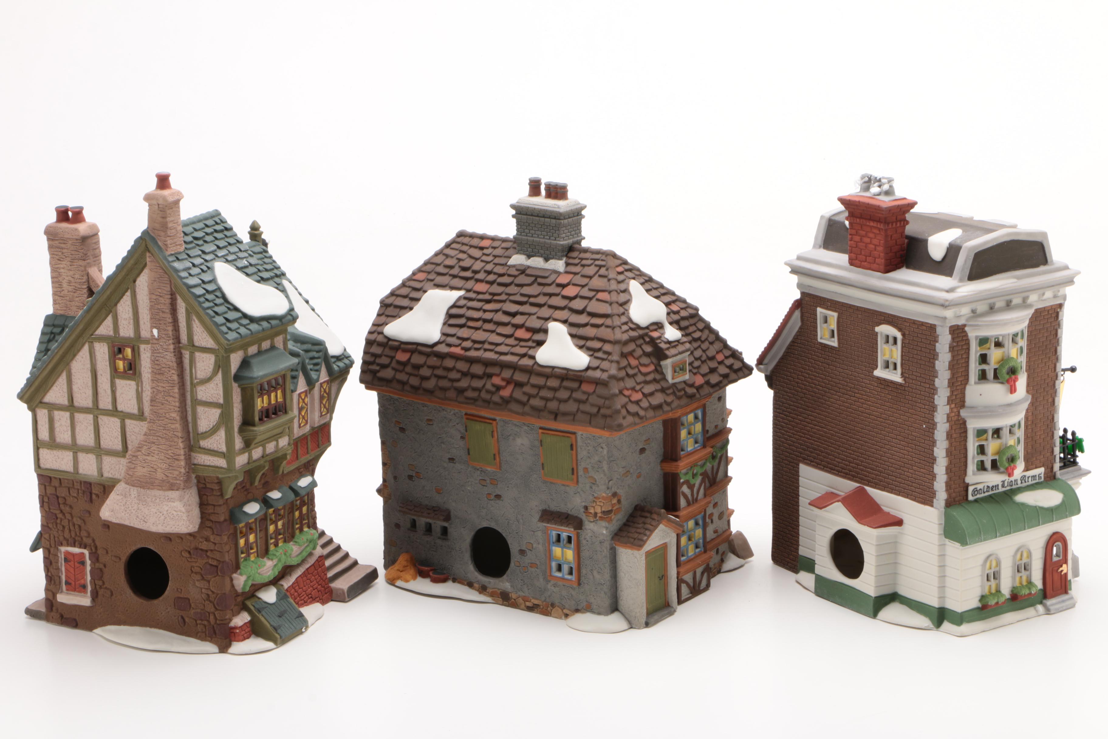 Limited Edition Department 56 "Dickens' Village" Series Buildings