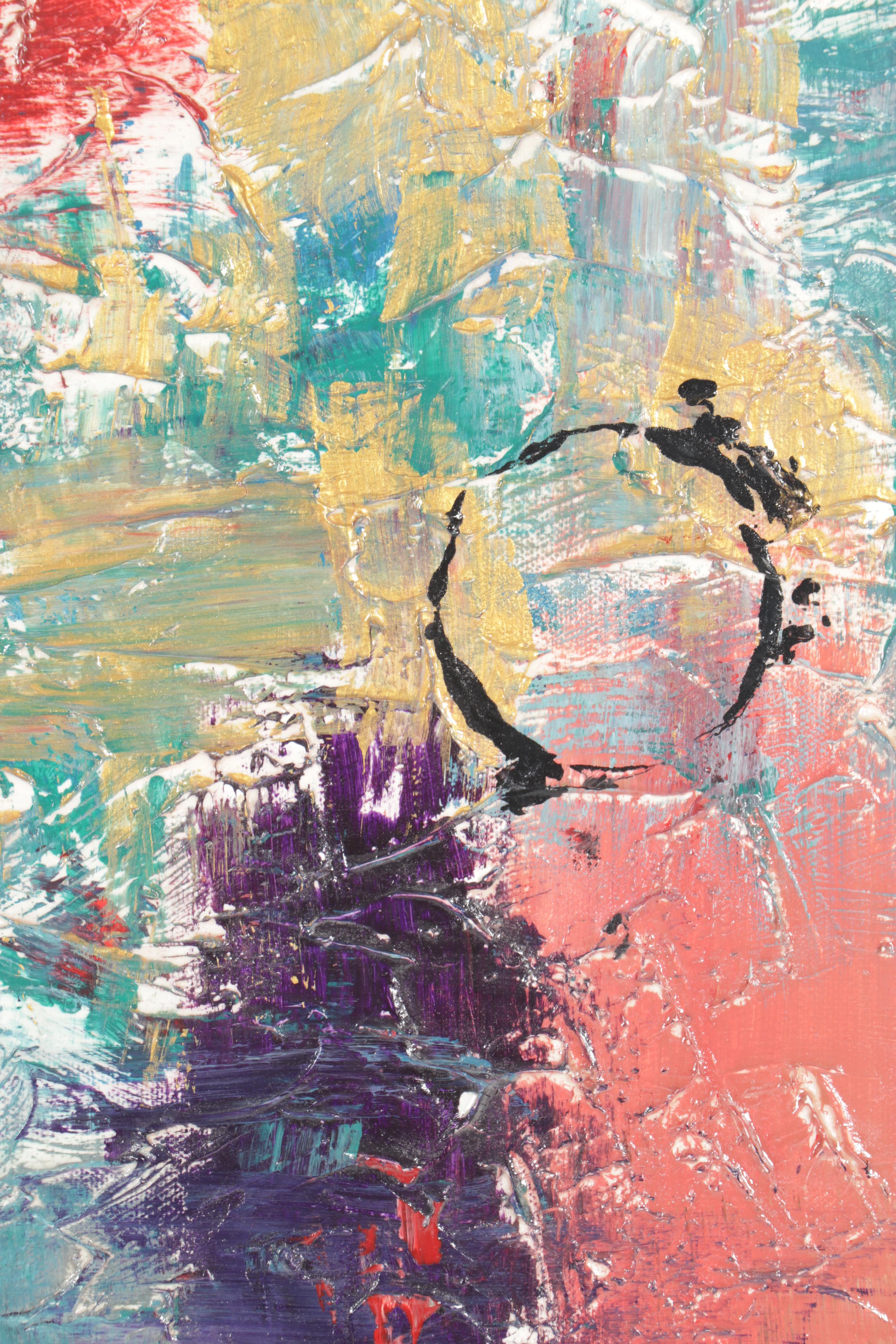 Gordon House Abstract Oil Painting