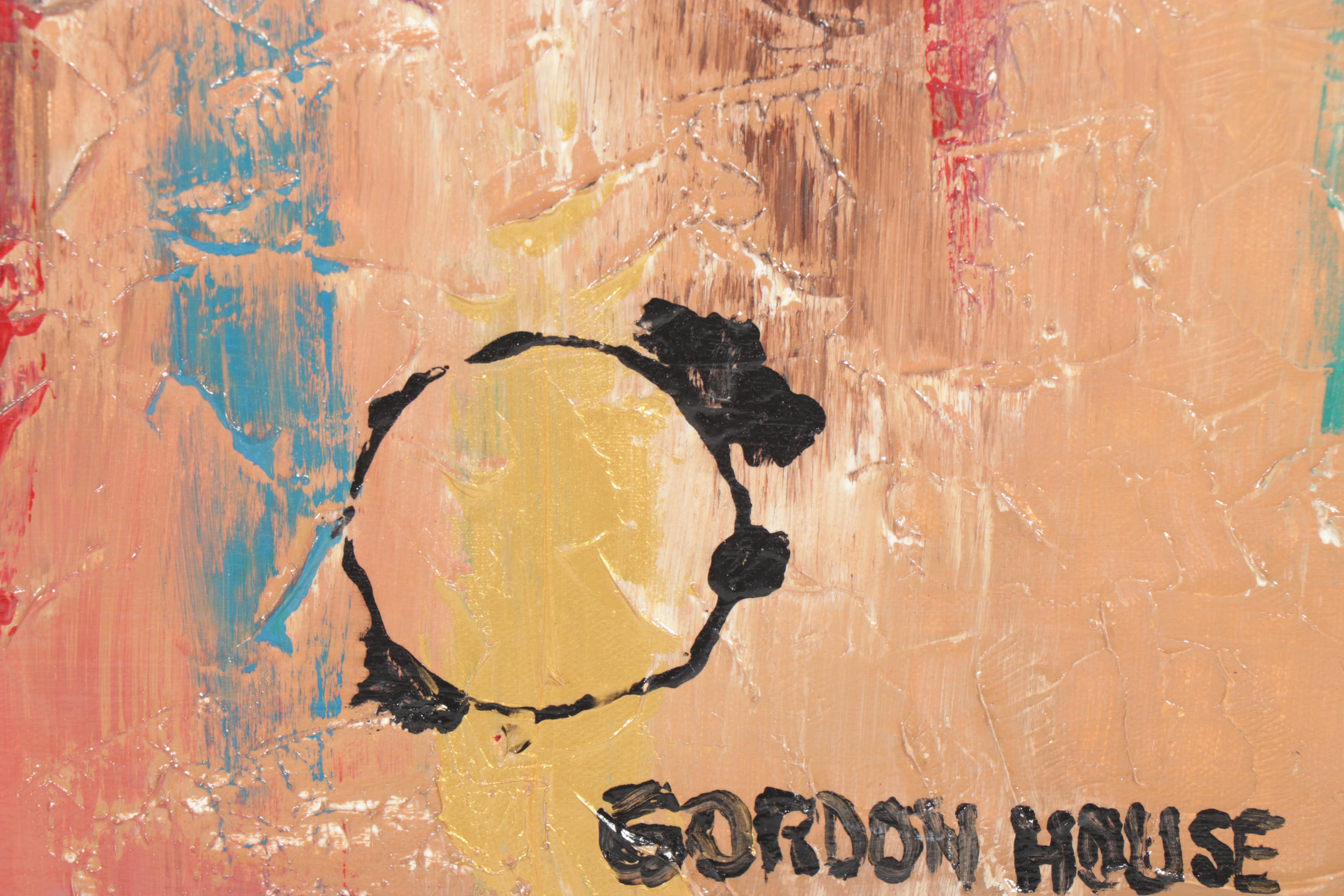 Gordon House Abstract Oil Painting