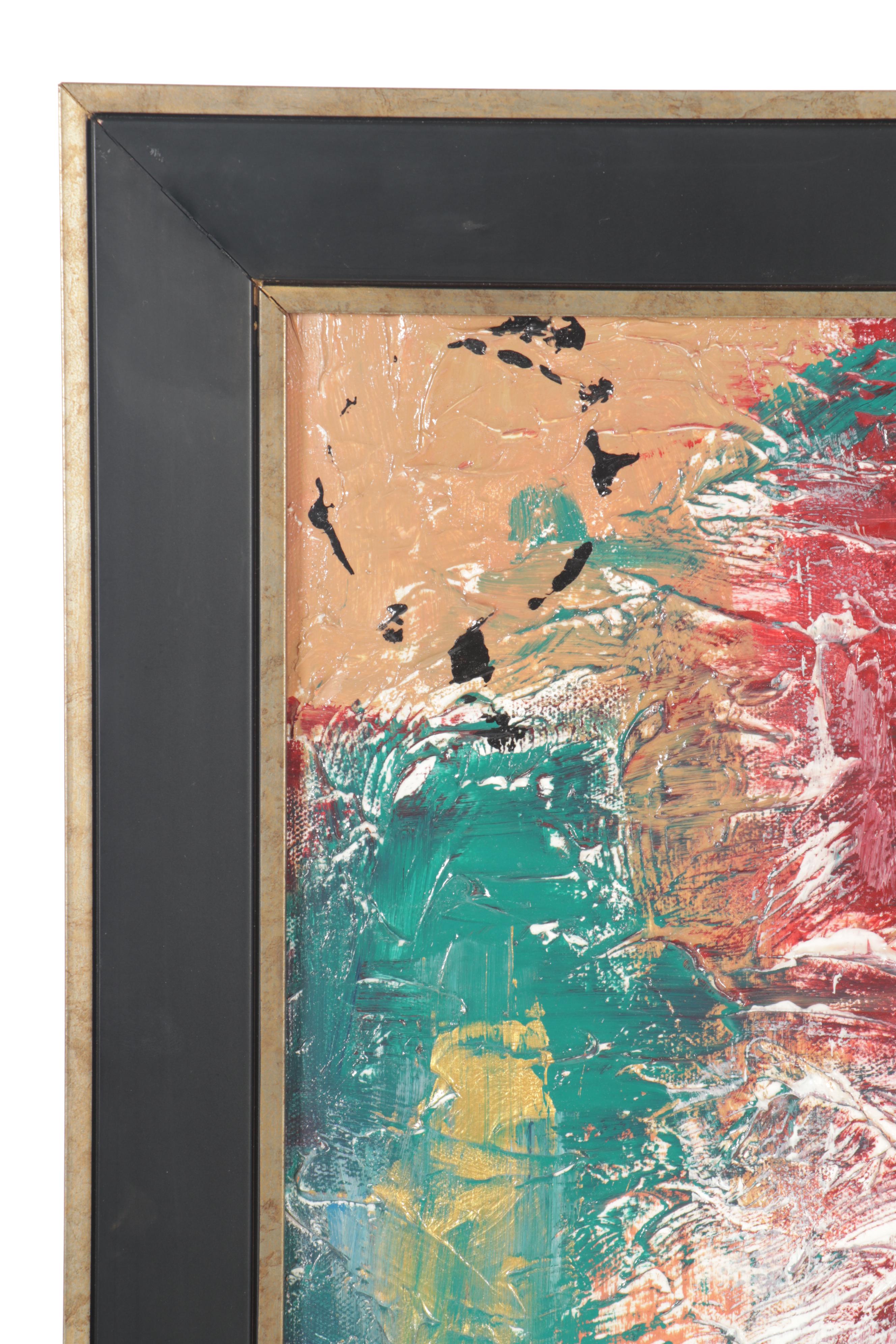 Gordon House Abstract Oil Painting