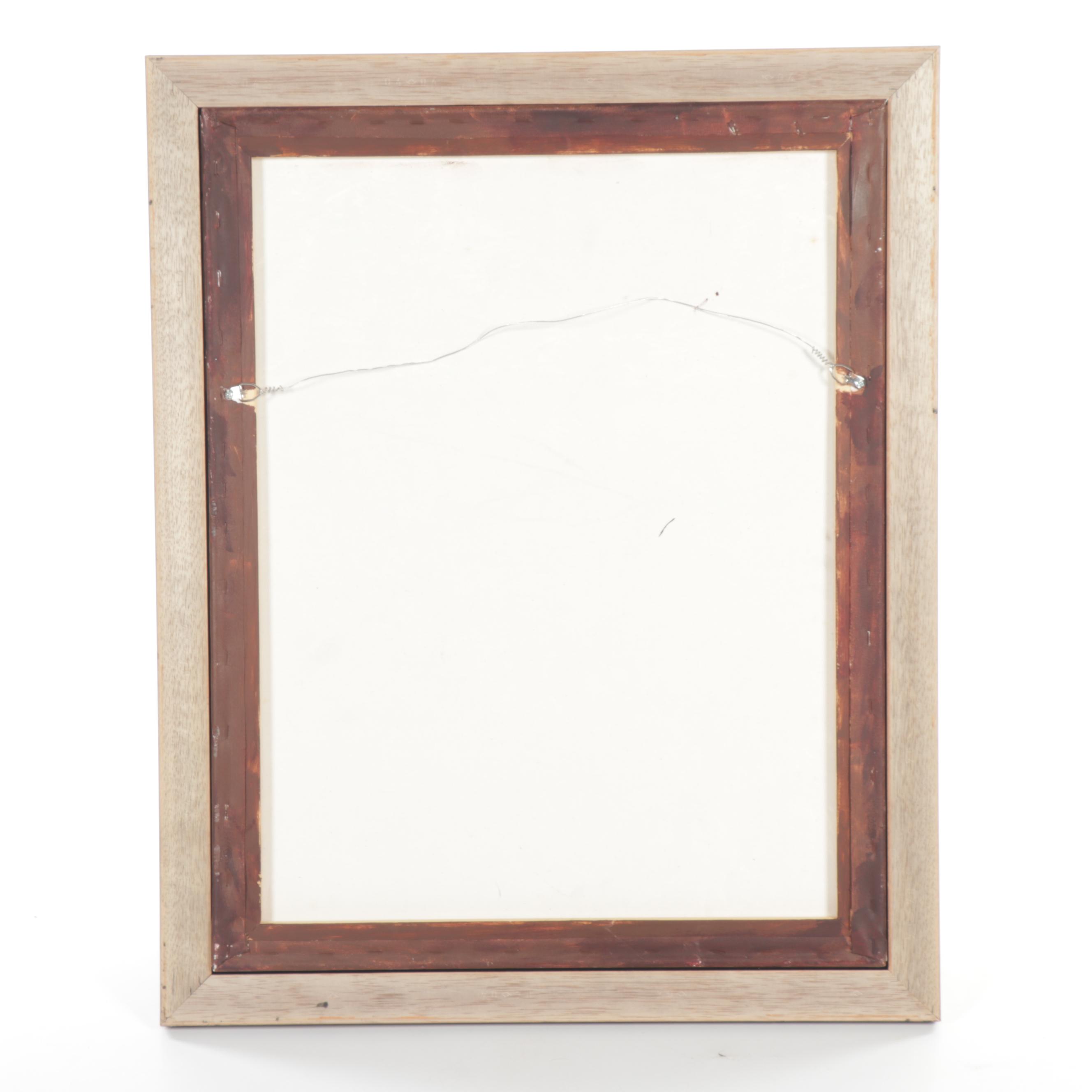 Gordon House Abstract Oil Painting