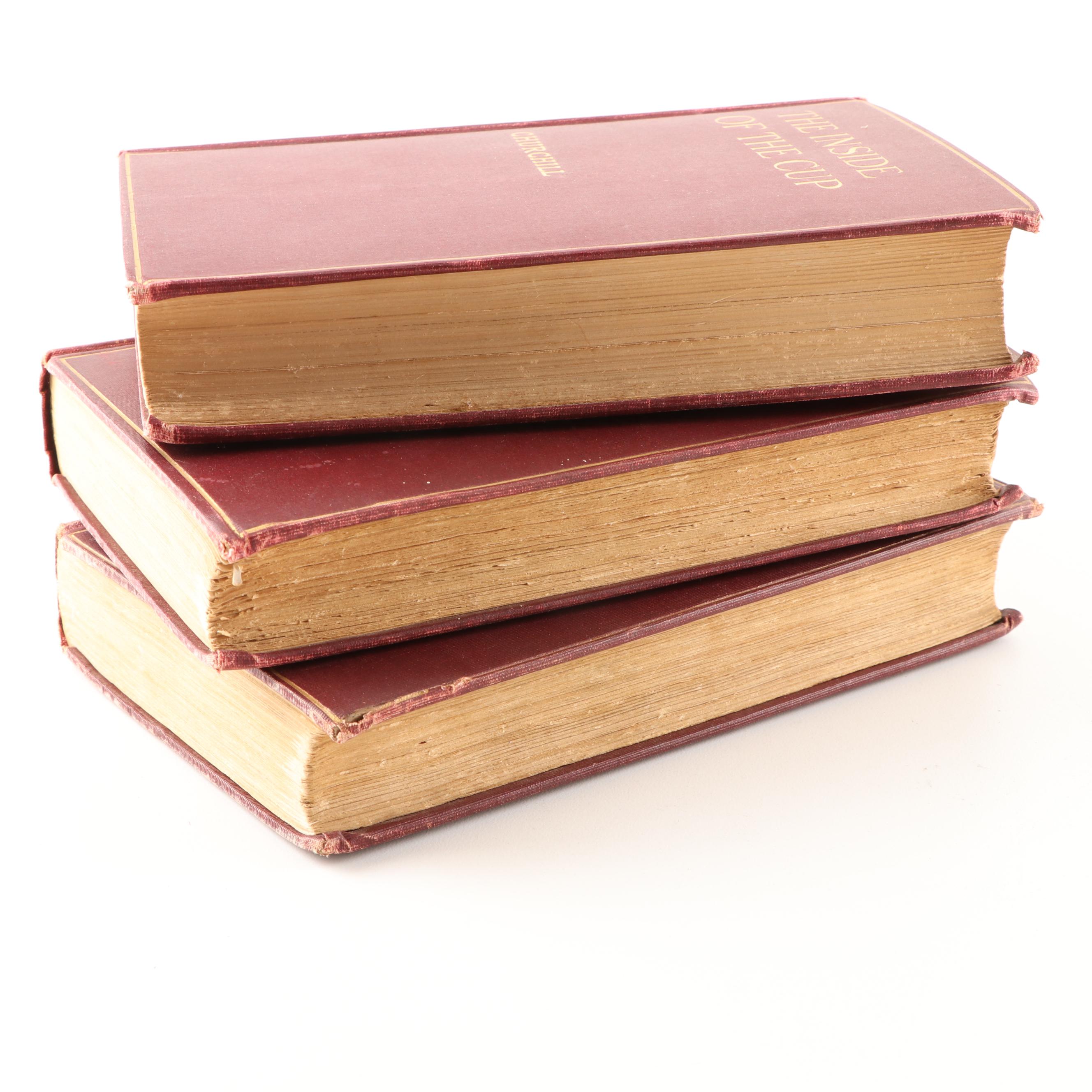 Winston Churchill "The Crisis", "The Crossing" and "The Inside Of The Cup"