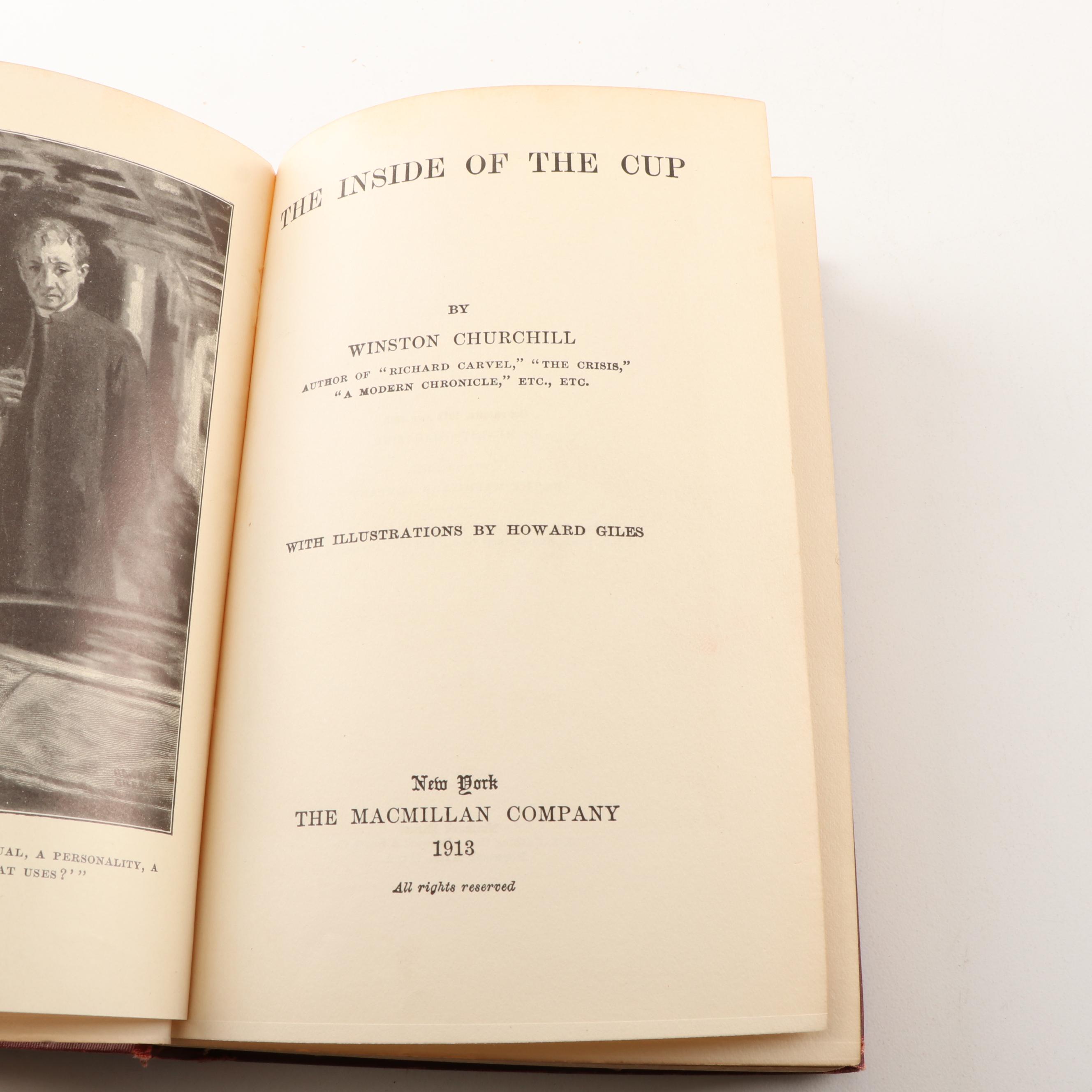 Winston Churchill "The Crisis", "The Crossing" and "The Inside Of The Cup"