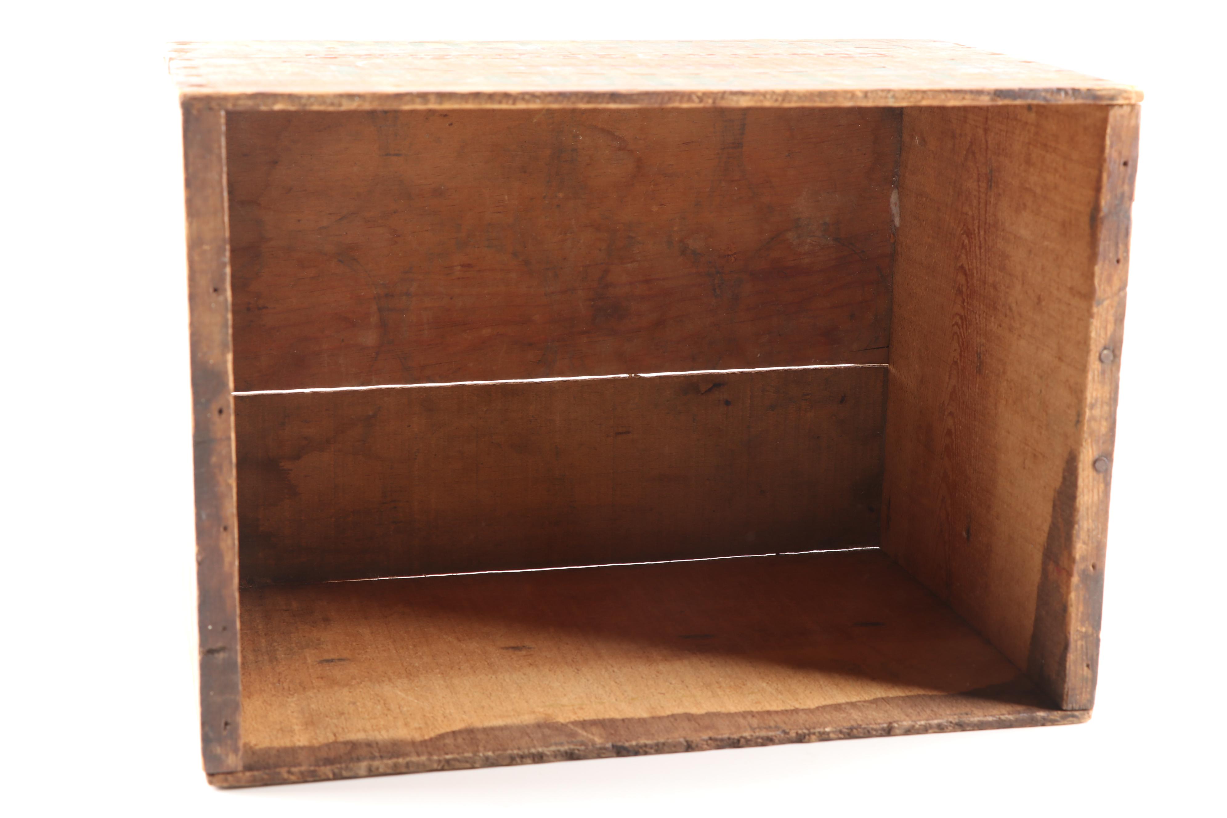 Primrose Sugar Corn Wooden Crate