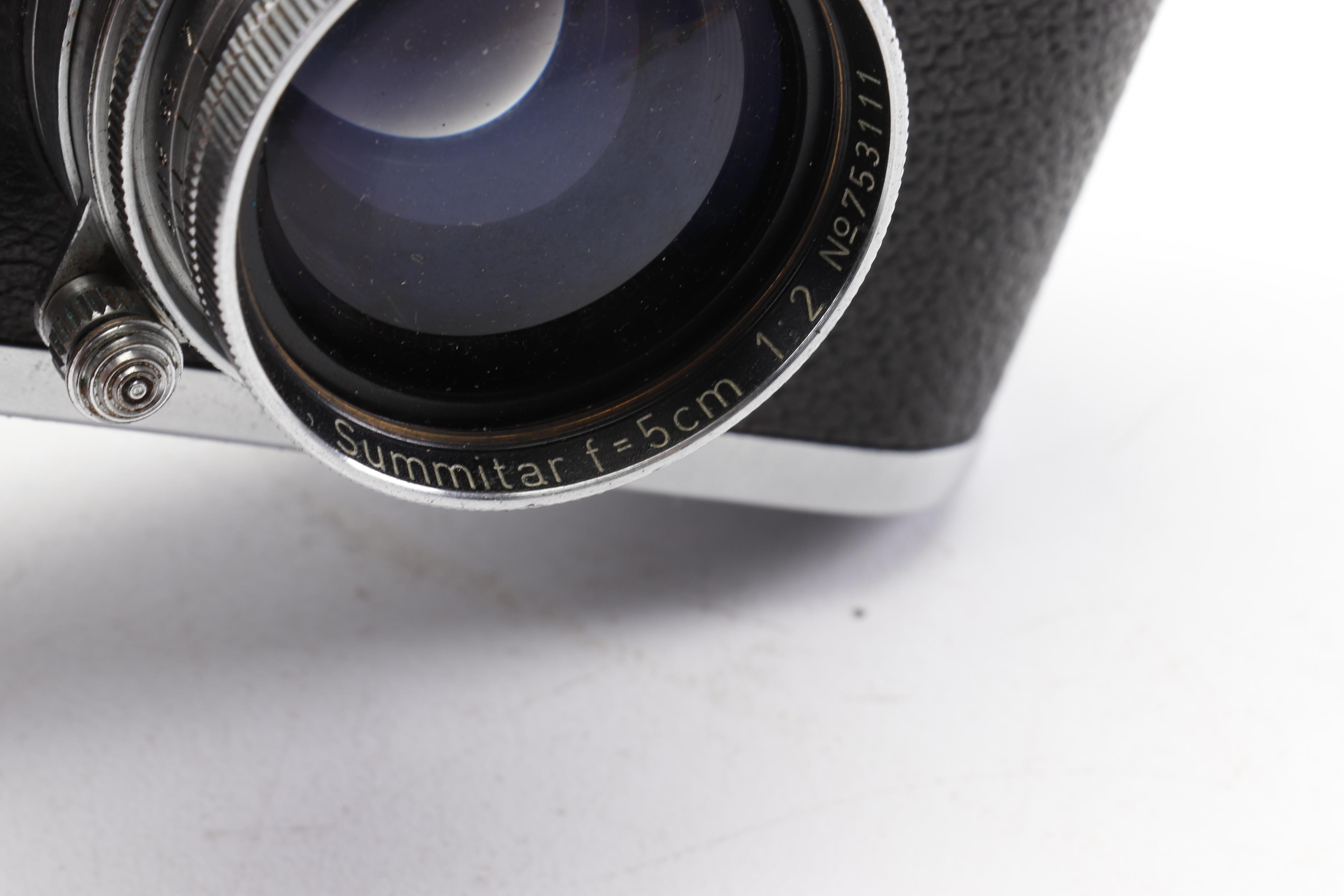 Leica D.R.P IIIa Camera with Weston Exposure Meter, 1930s