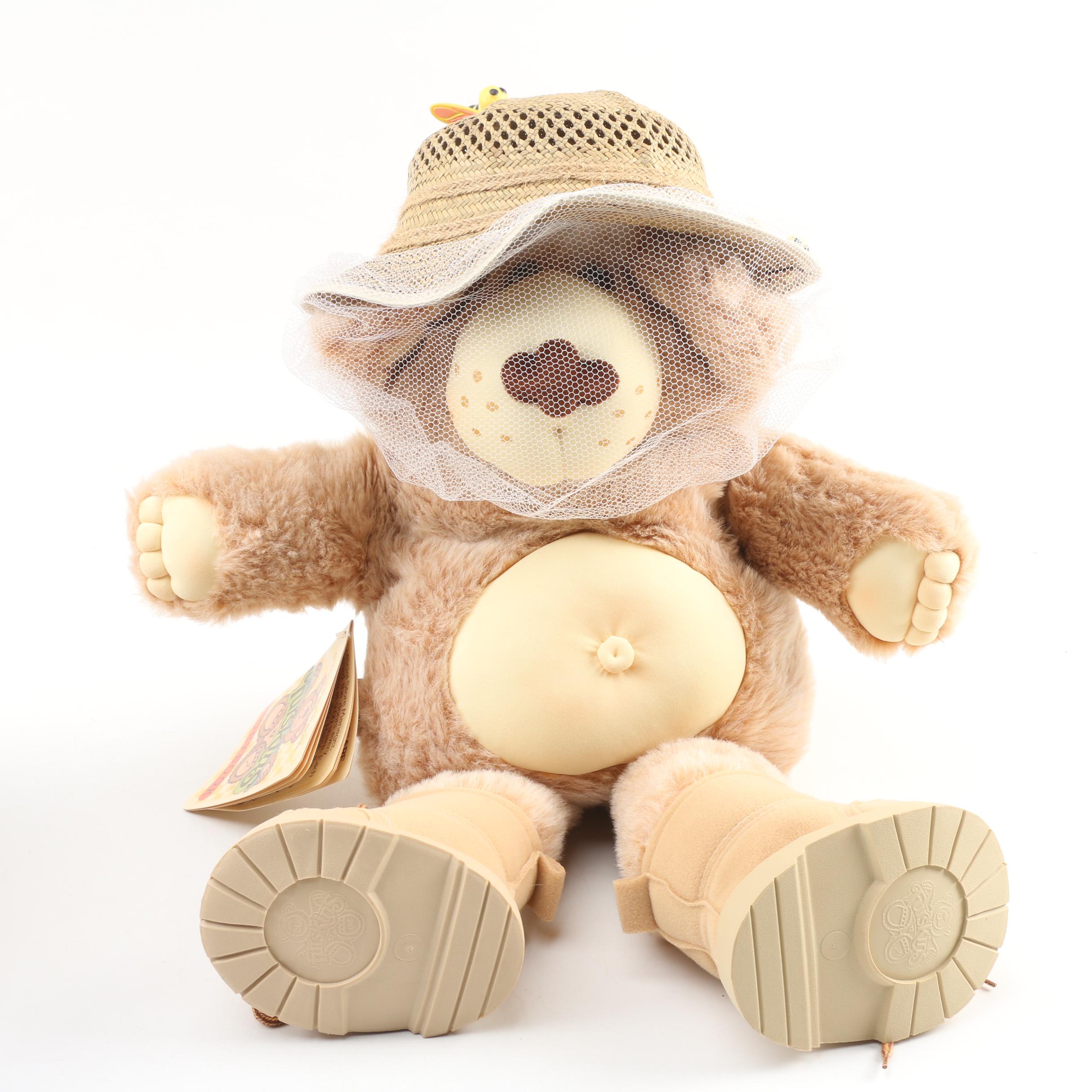 Coleco "Furskins" Bears including "Hattie", "Bubba" and others, 1980s