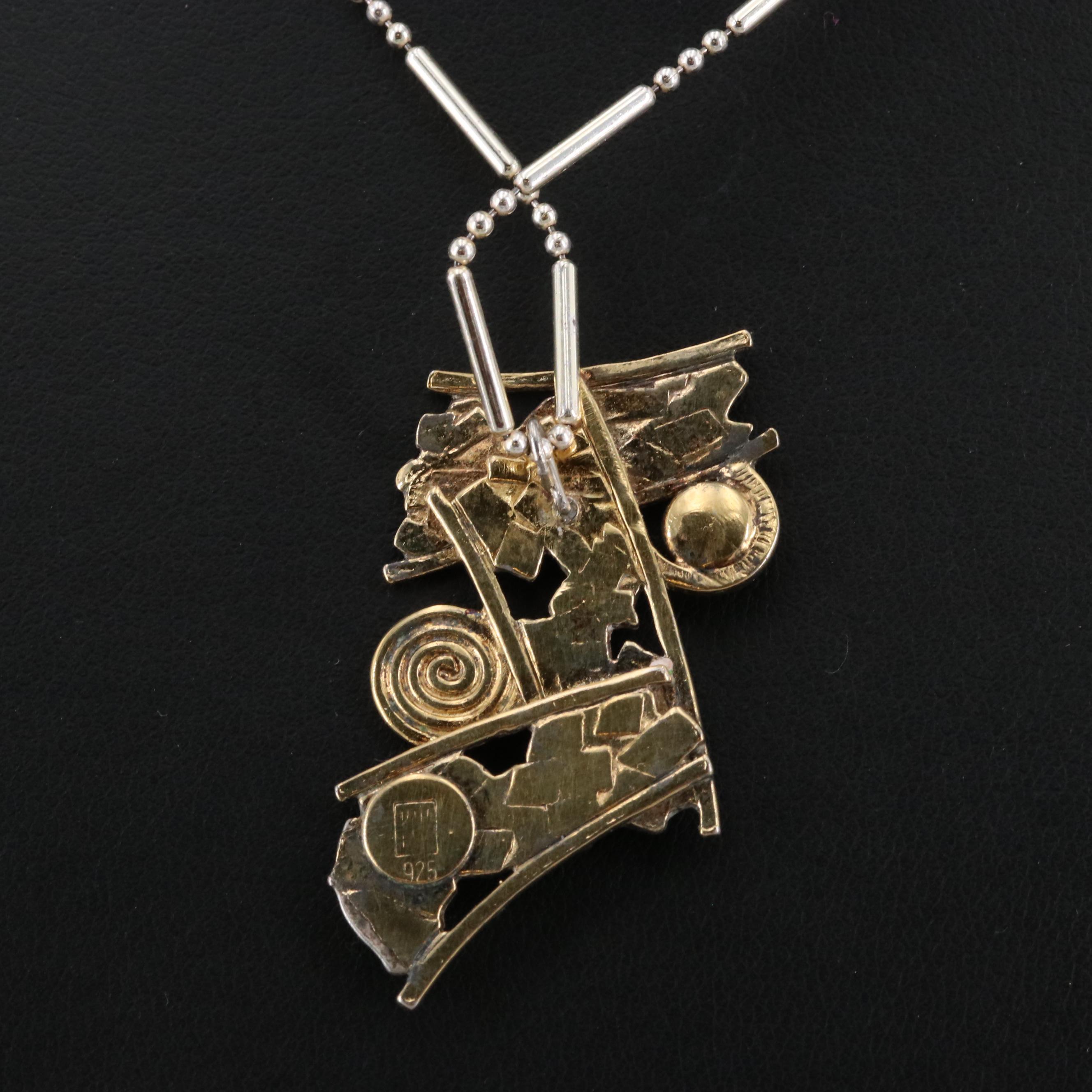 Sterling Silver Amethyst Necklace