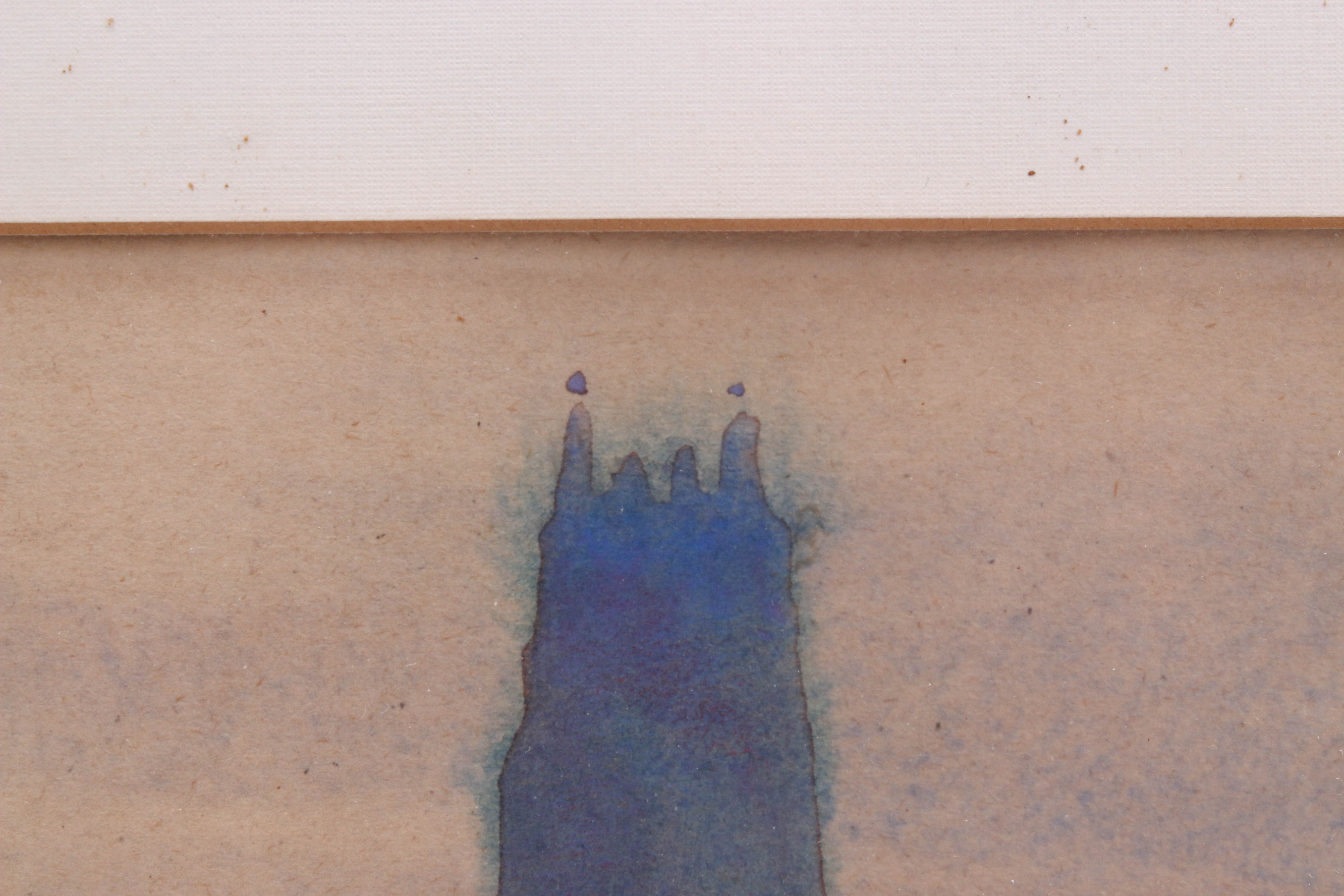 Impressionist Style Watercolor Painting